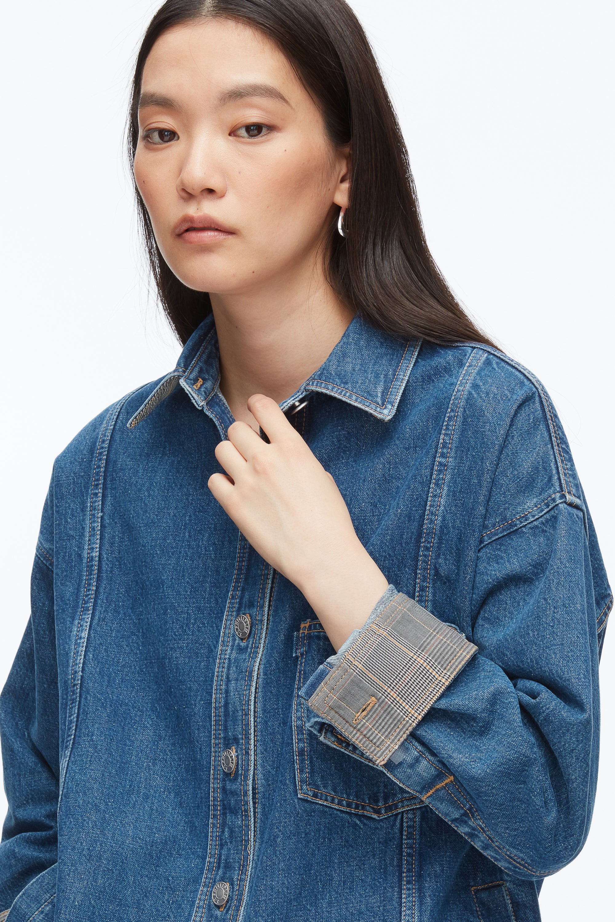 Denim Shirt Jacket - Image 6