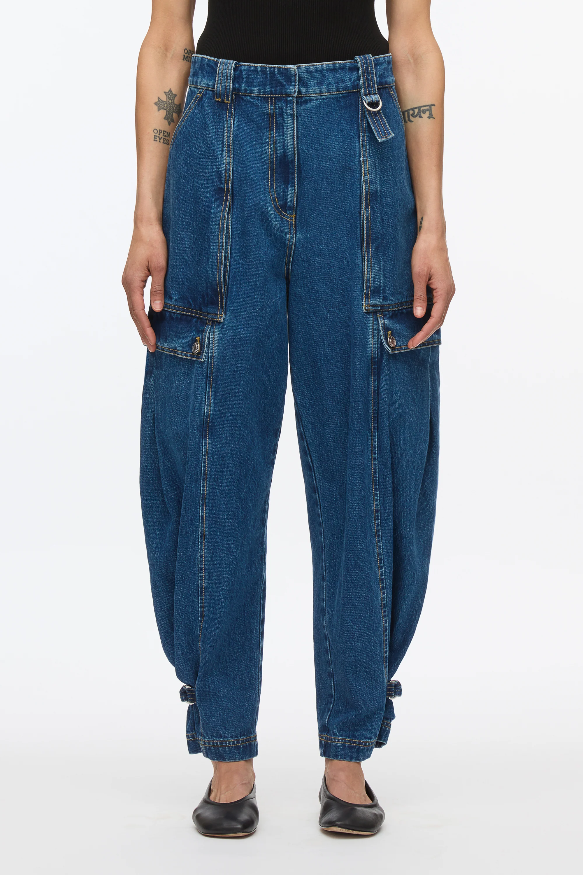 Denim Cargo Jean - Image 2