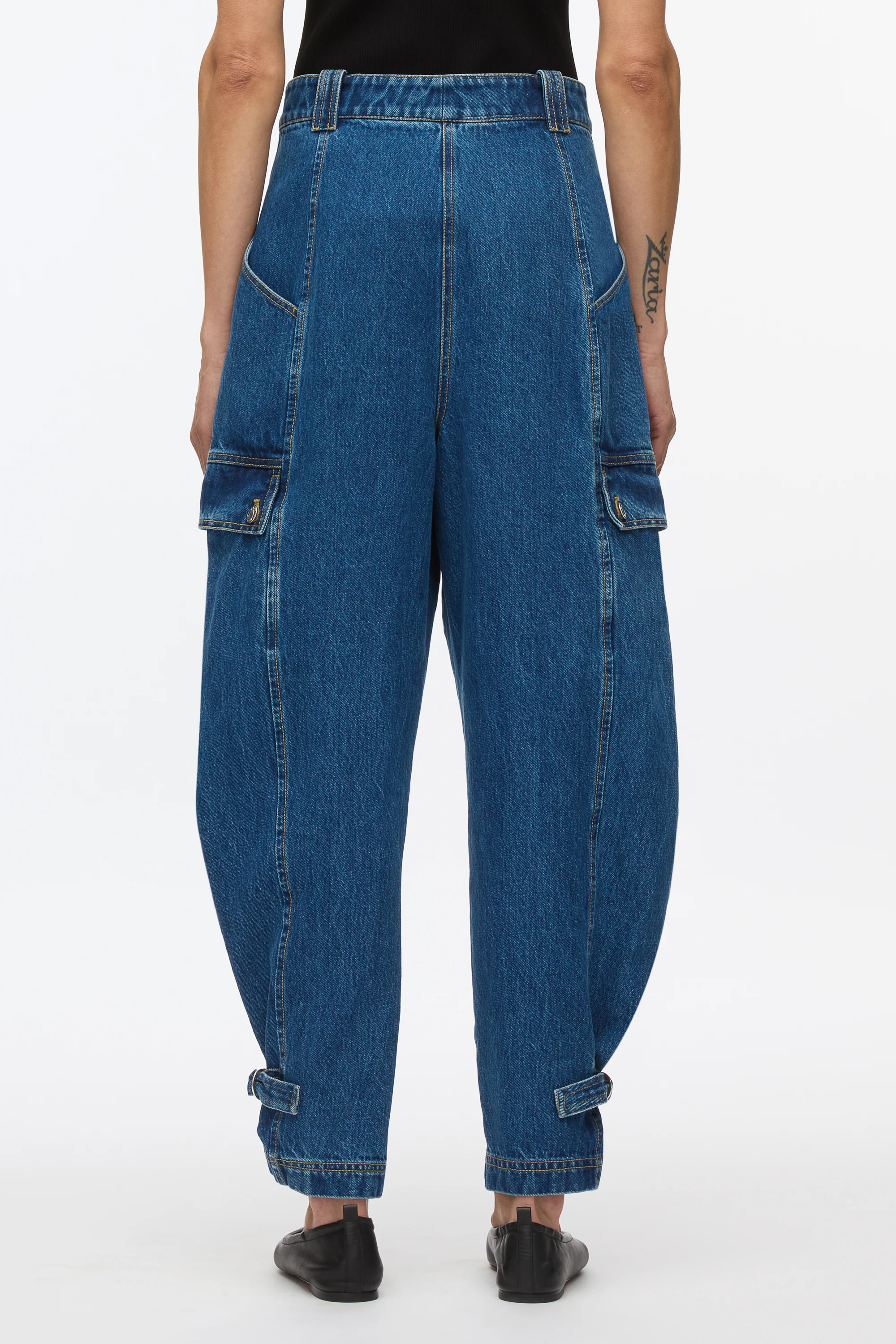 Denim Cargo Jean - Image 4