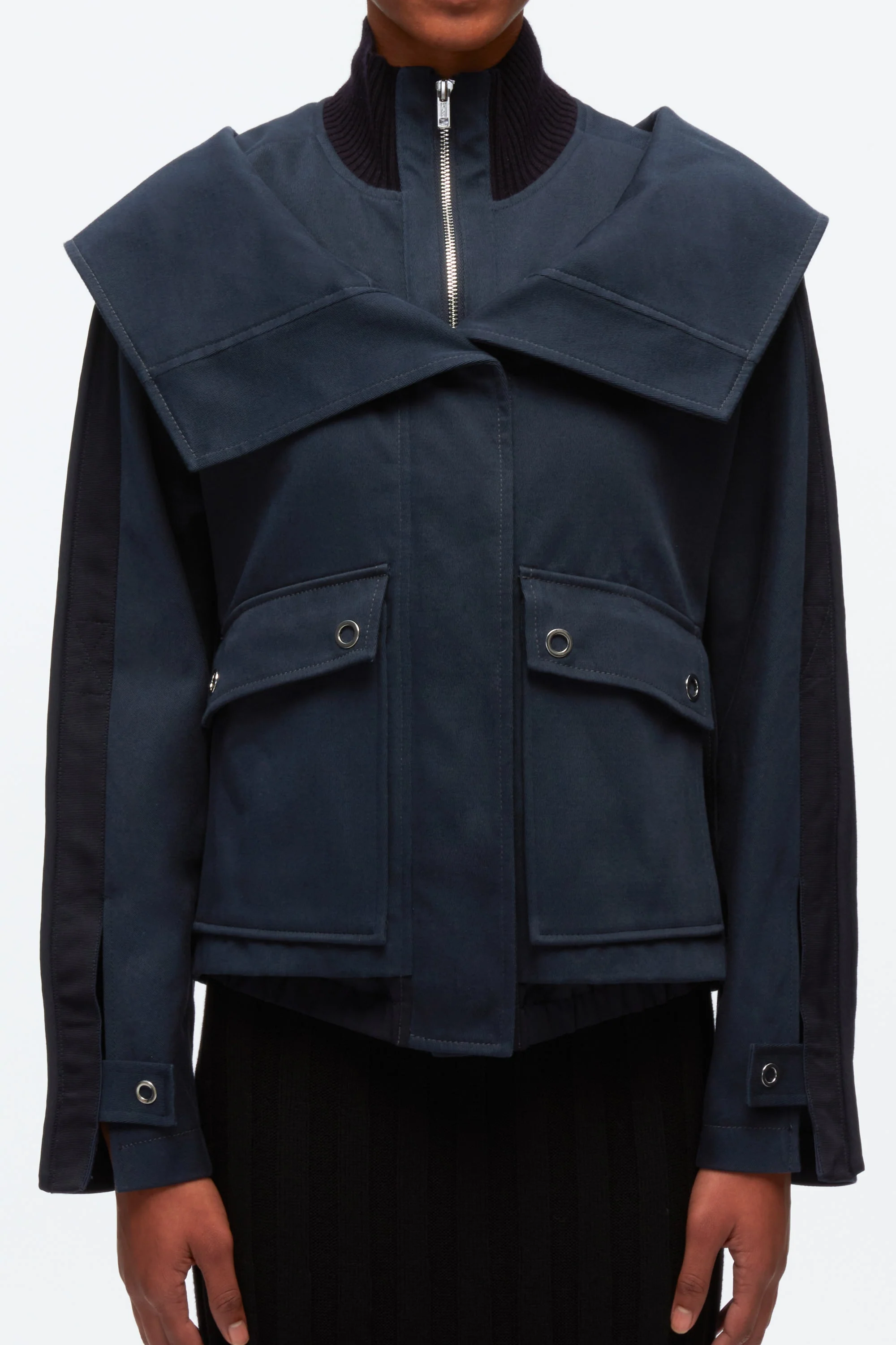 Double Collar Utility Jacket - Image 3