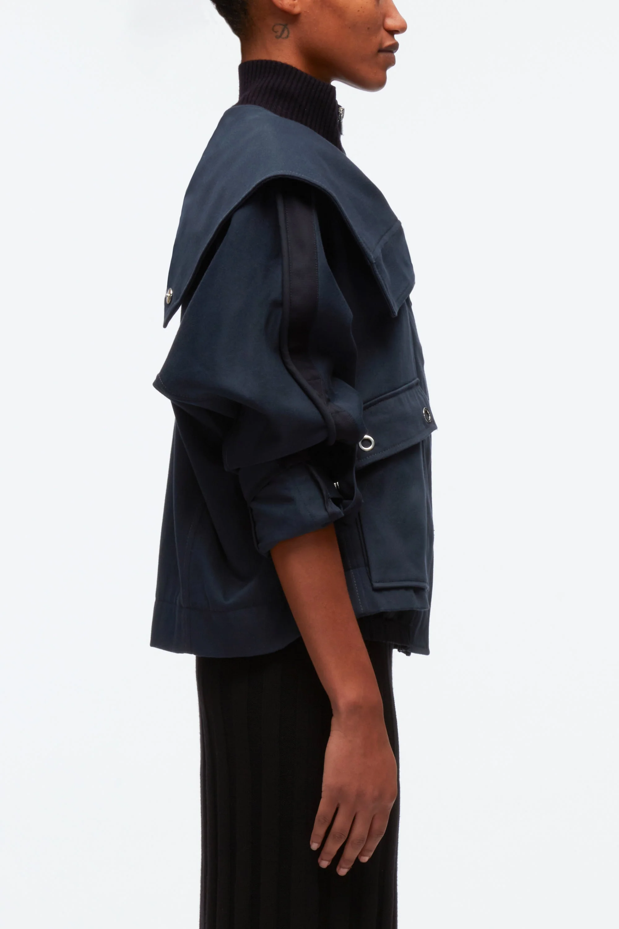 Double Collar Utility Jacket - Image 4