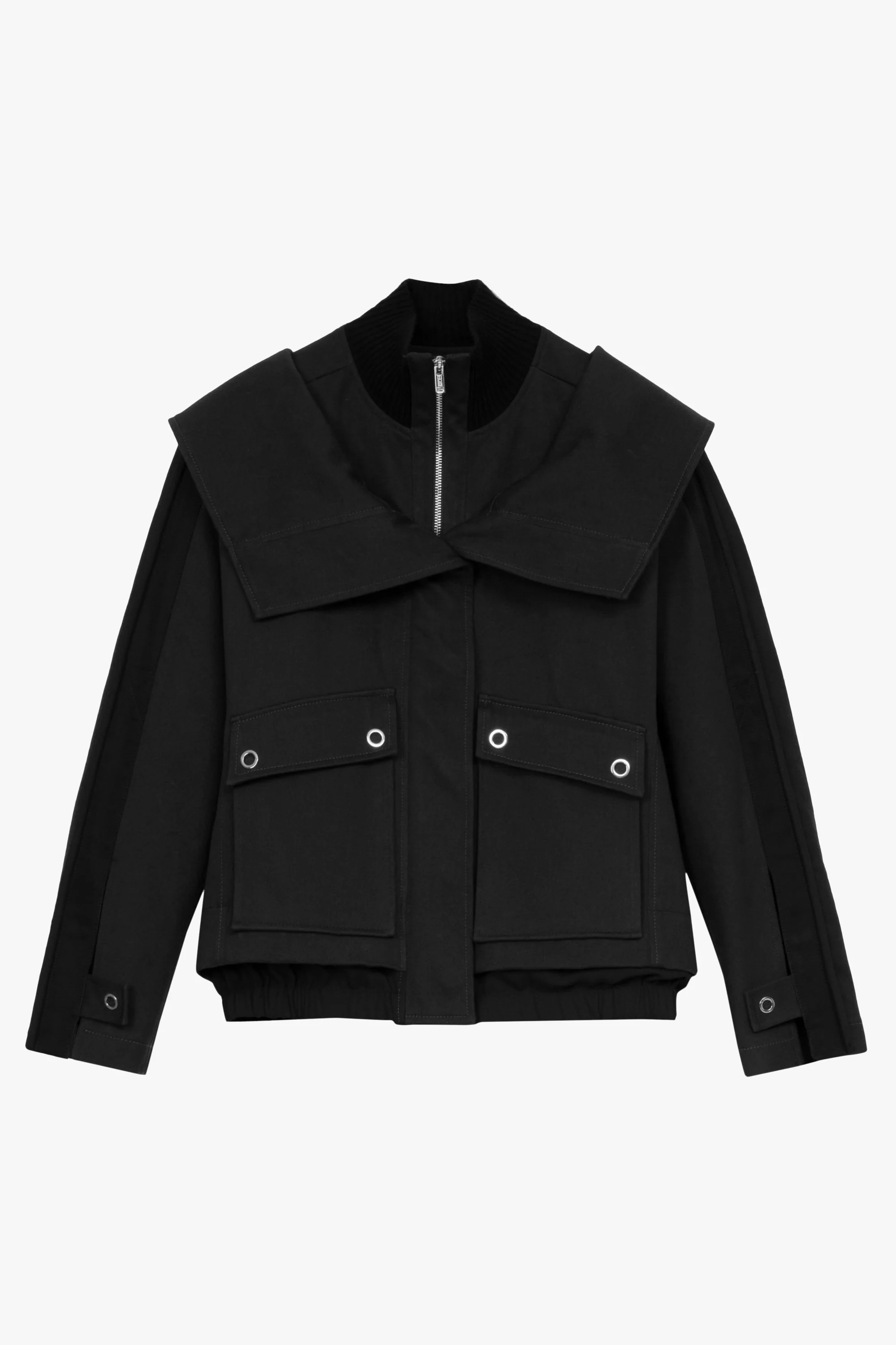 Double Collar Utility Jacket - Image 6