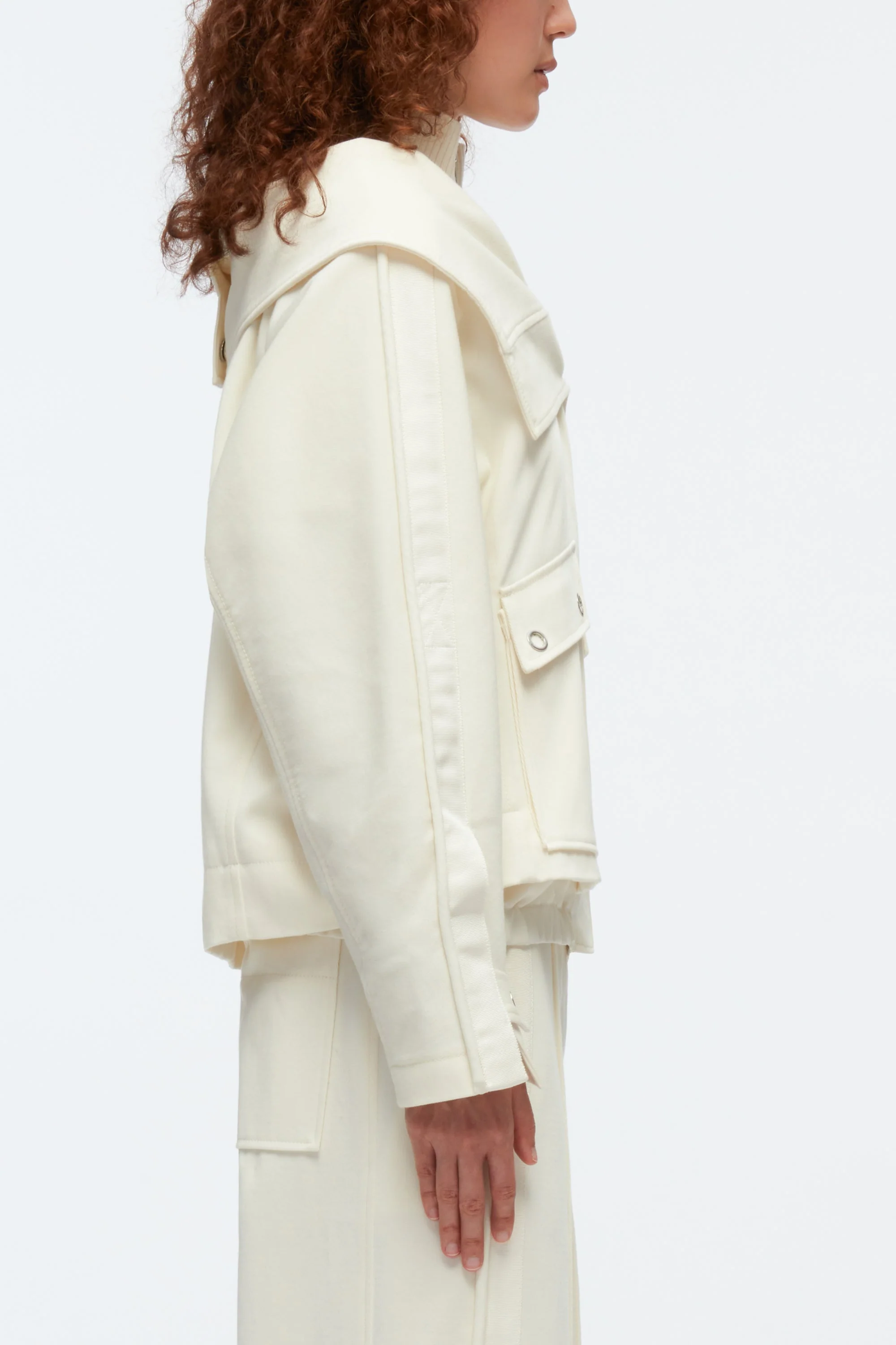 Double Collar Utility Jacket - Image 9