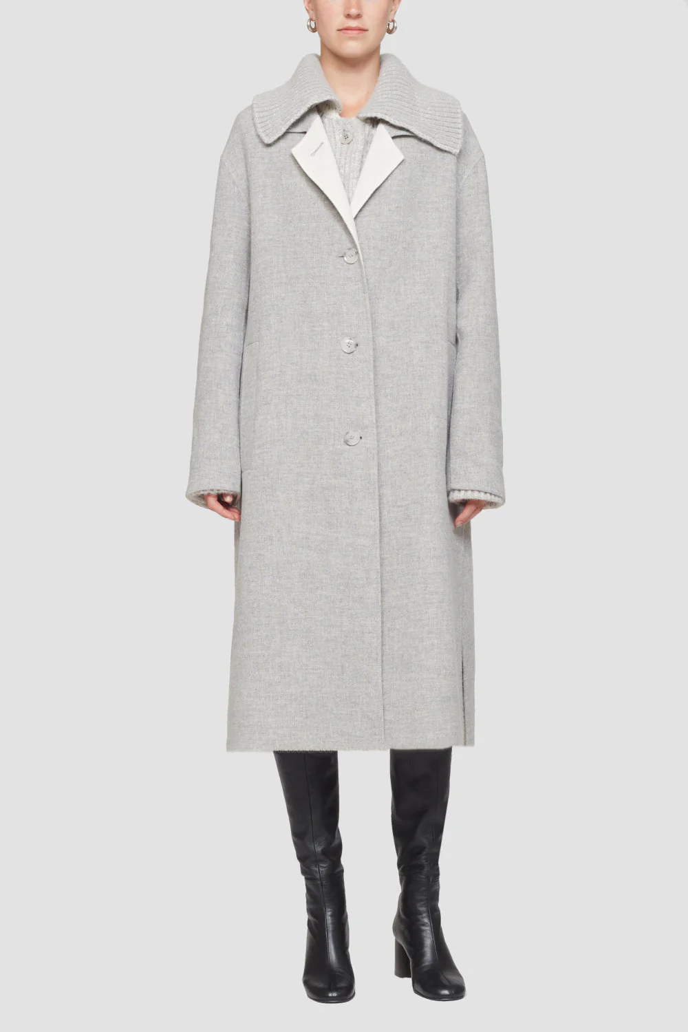 Double Face Wool Coat - Image 2