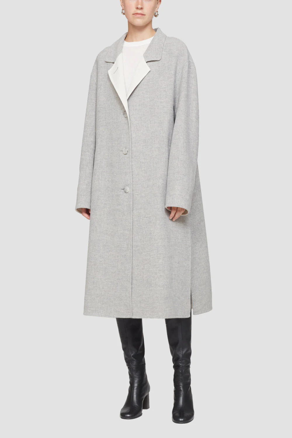 Double Face Wool Coat - Image 3