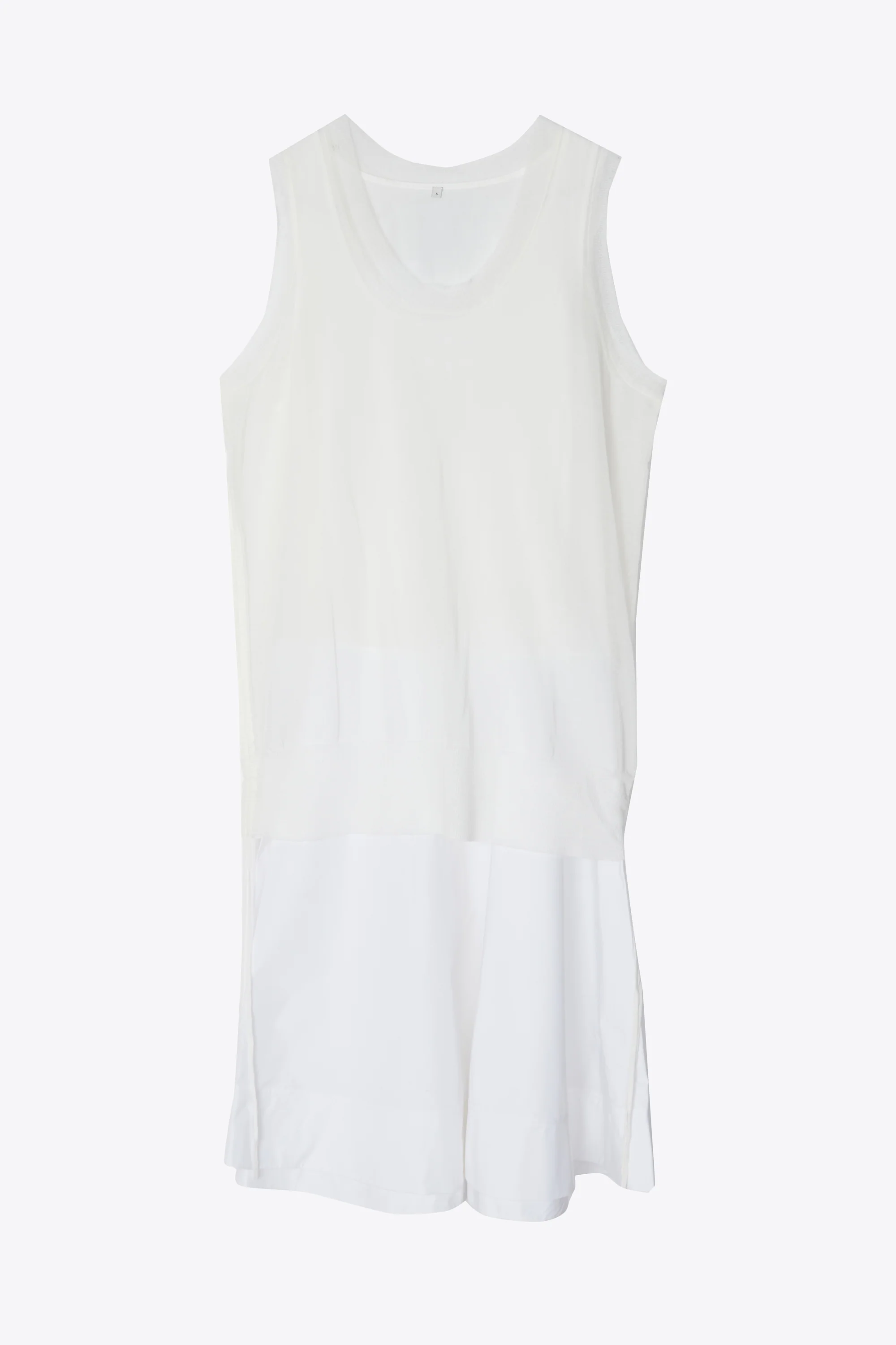 Double Layer Tank Combo Dress