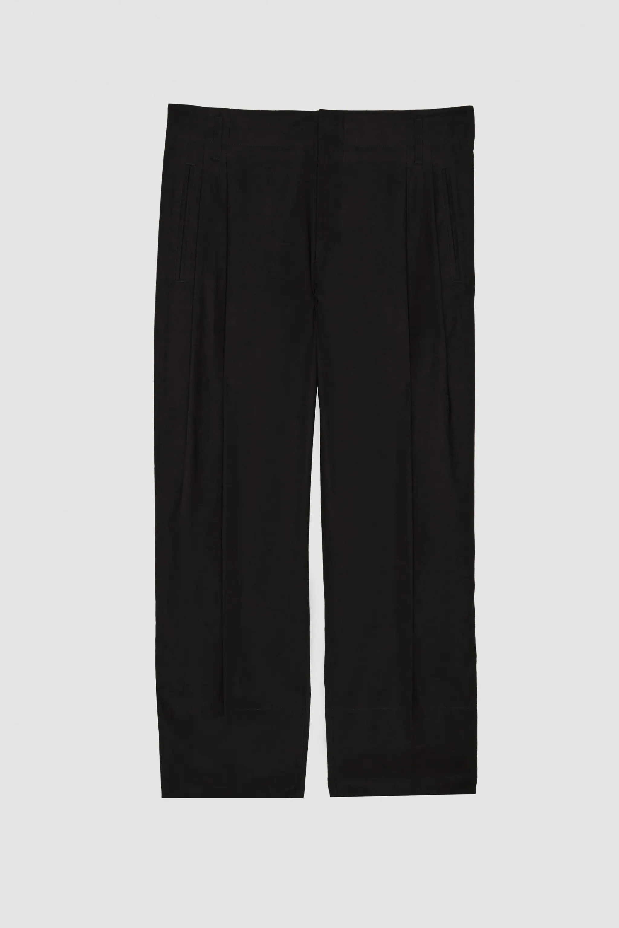 Double Pleat Tapered Trouser - Image 10
