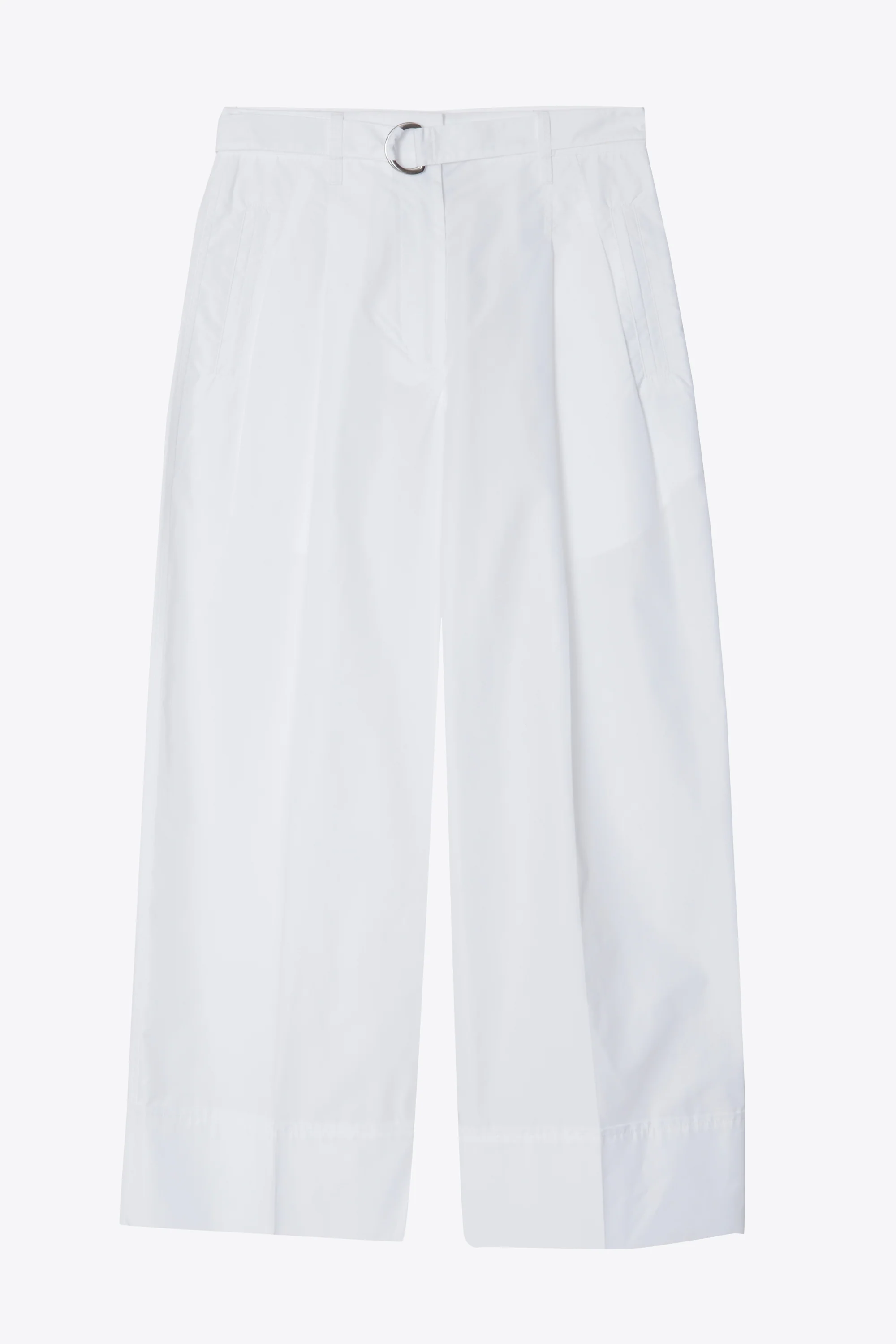 Double Pleat Wide Cropped Pant - Image 11