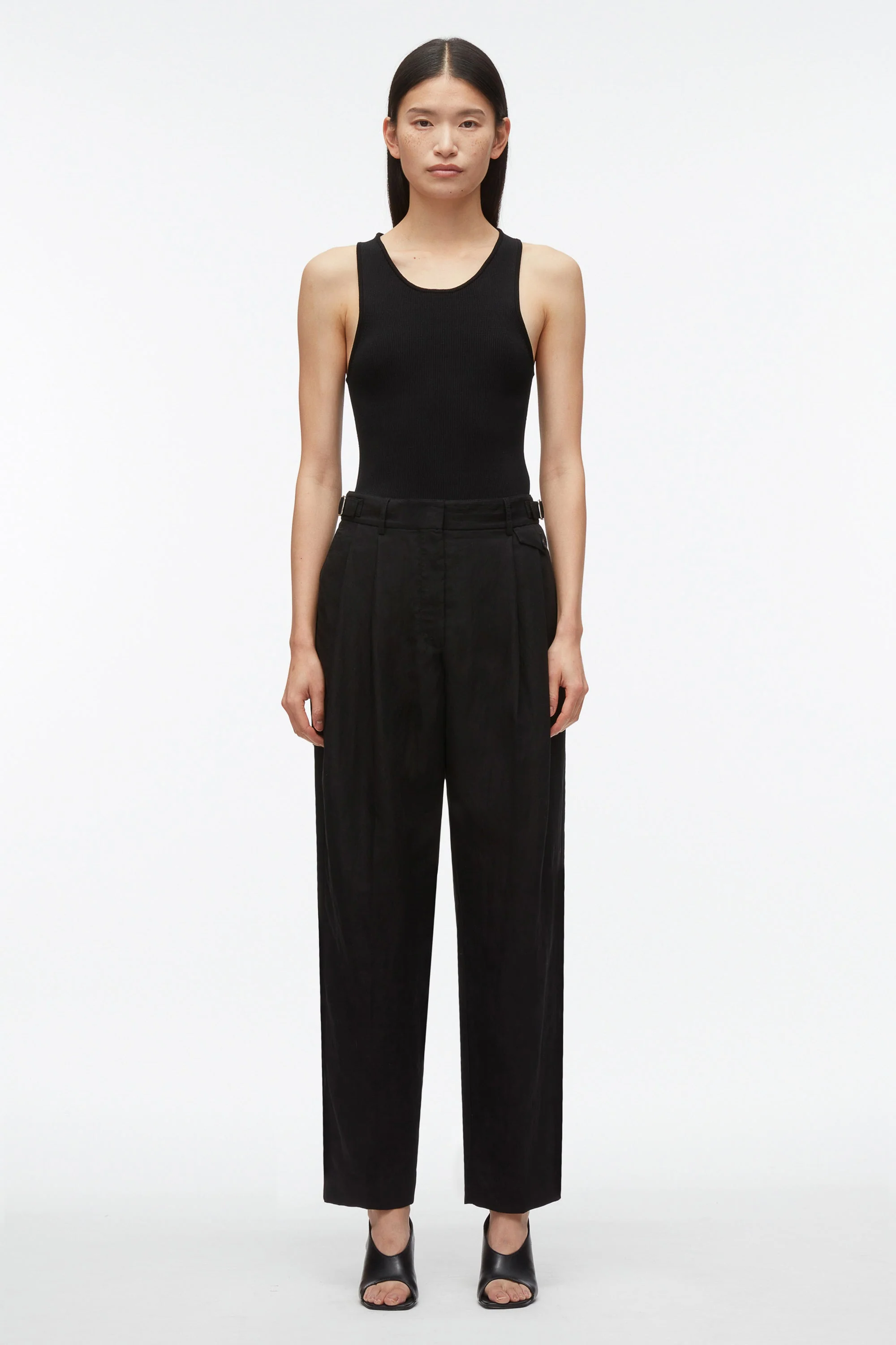 Double Pleat Taper Trouser - Image 6