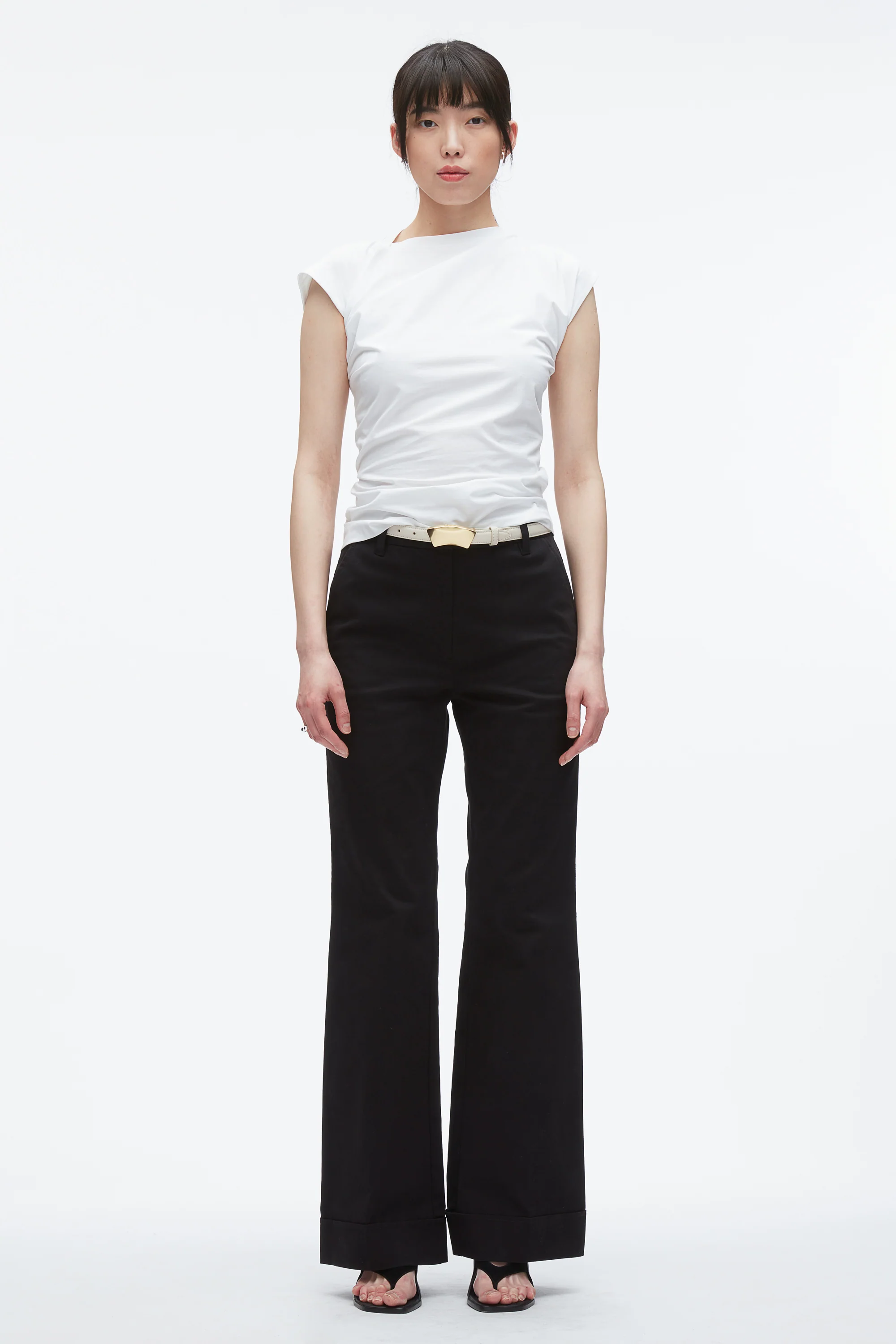 Draped Asymmetric T-Shirt - Image 8