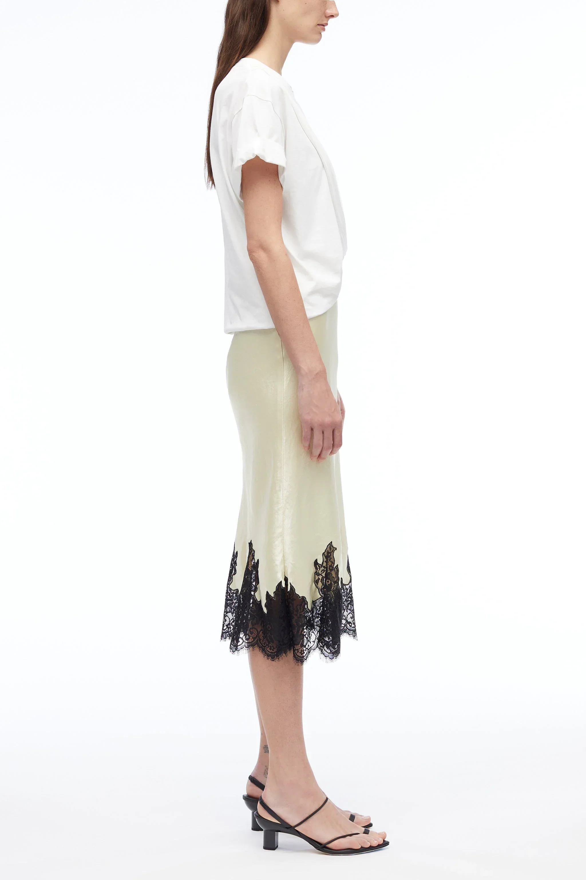 Draped T-Shirt Slip Combo Dress - Image 8