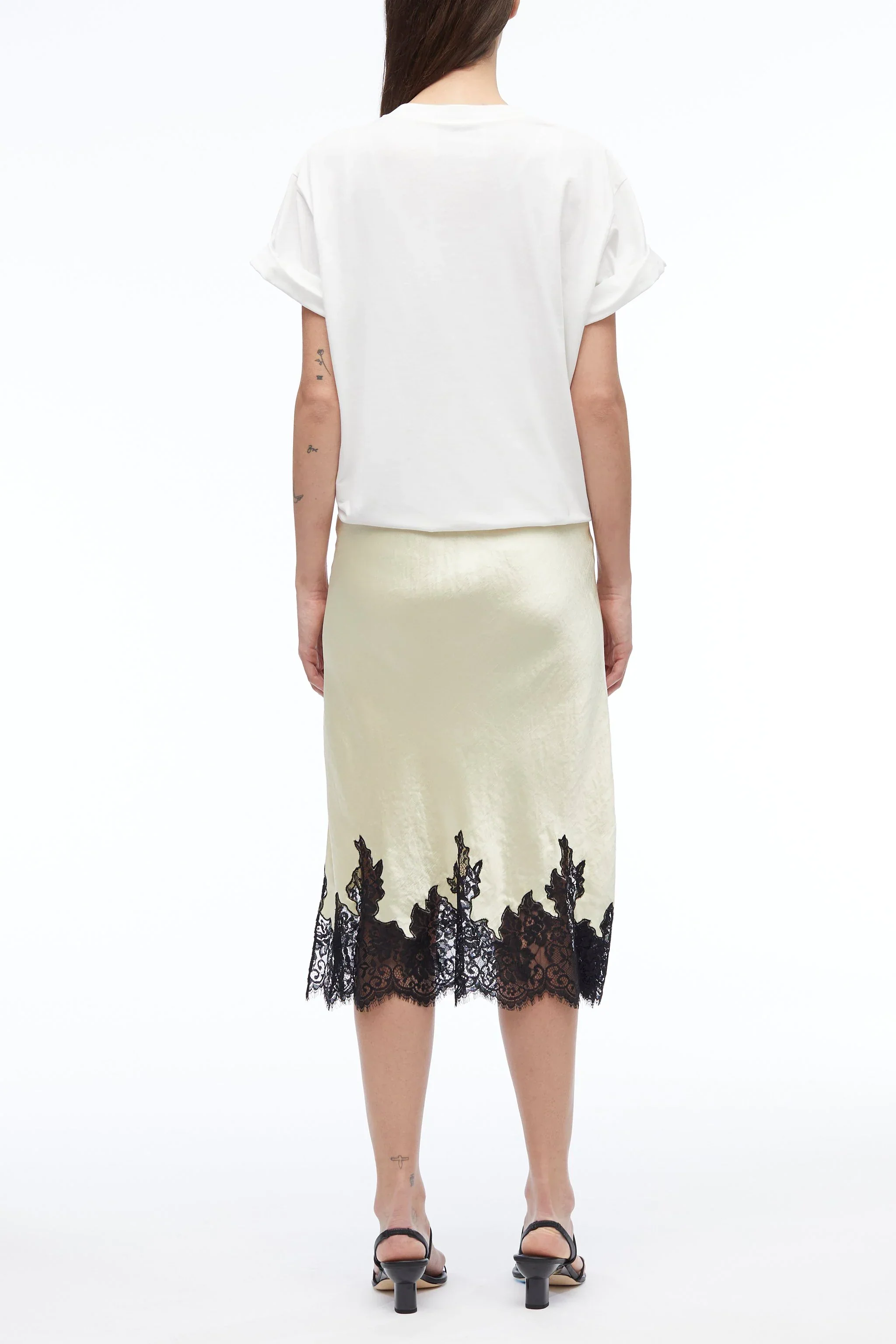 Draped T-Shirt Slip Combo Dress - Image 9