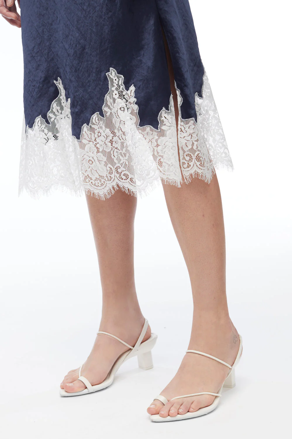 Draped T-Shirt Slip Combo Dress - Image 3