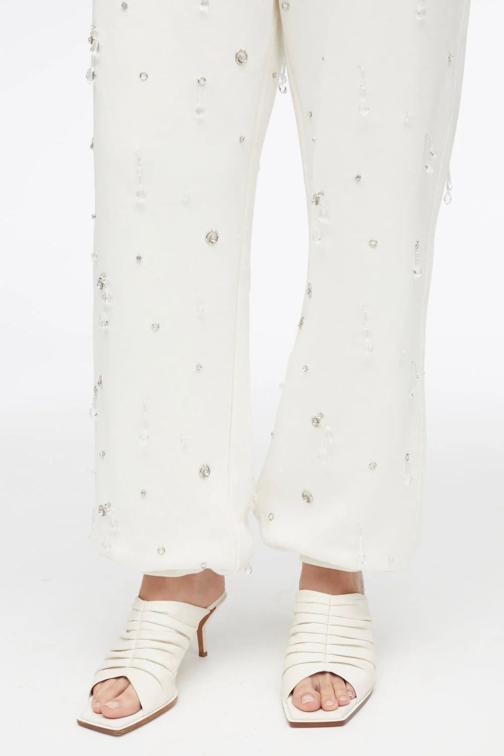 Drip-Embellished Terry Track Trousers - Image 10
