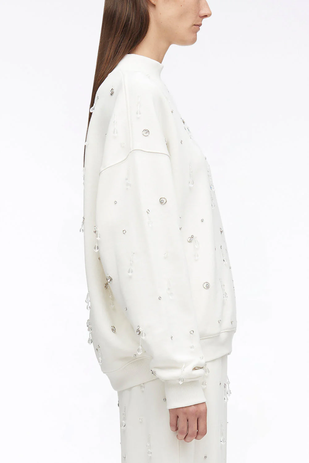 Drip Embellished Compact French Terry Sweatshirt - Image 3