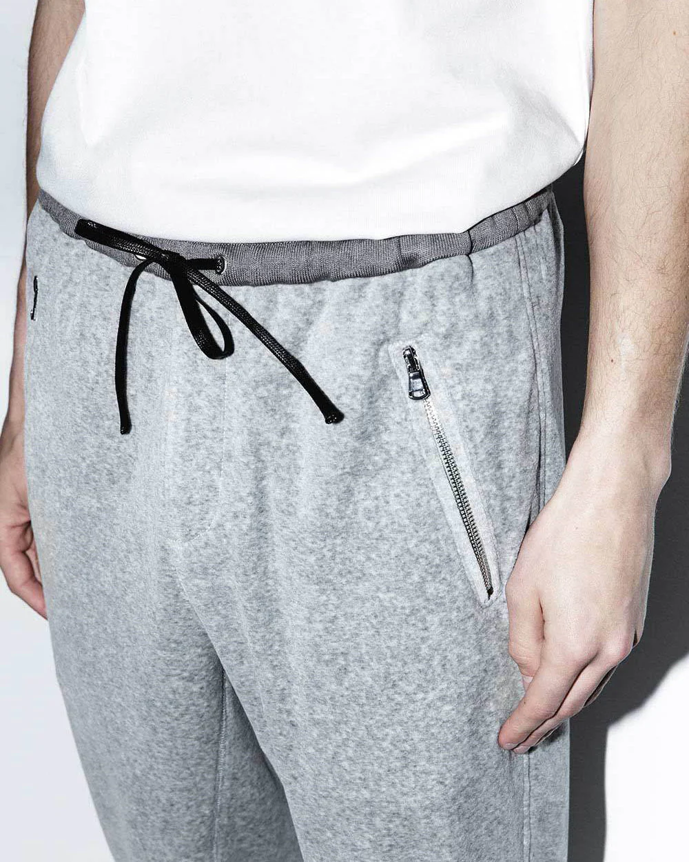 Dropped Rise Tapered Sweatpant - Image 3
