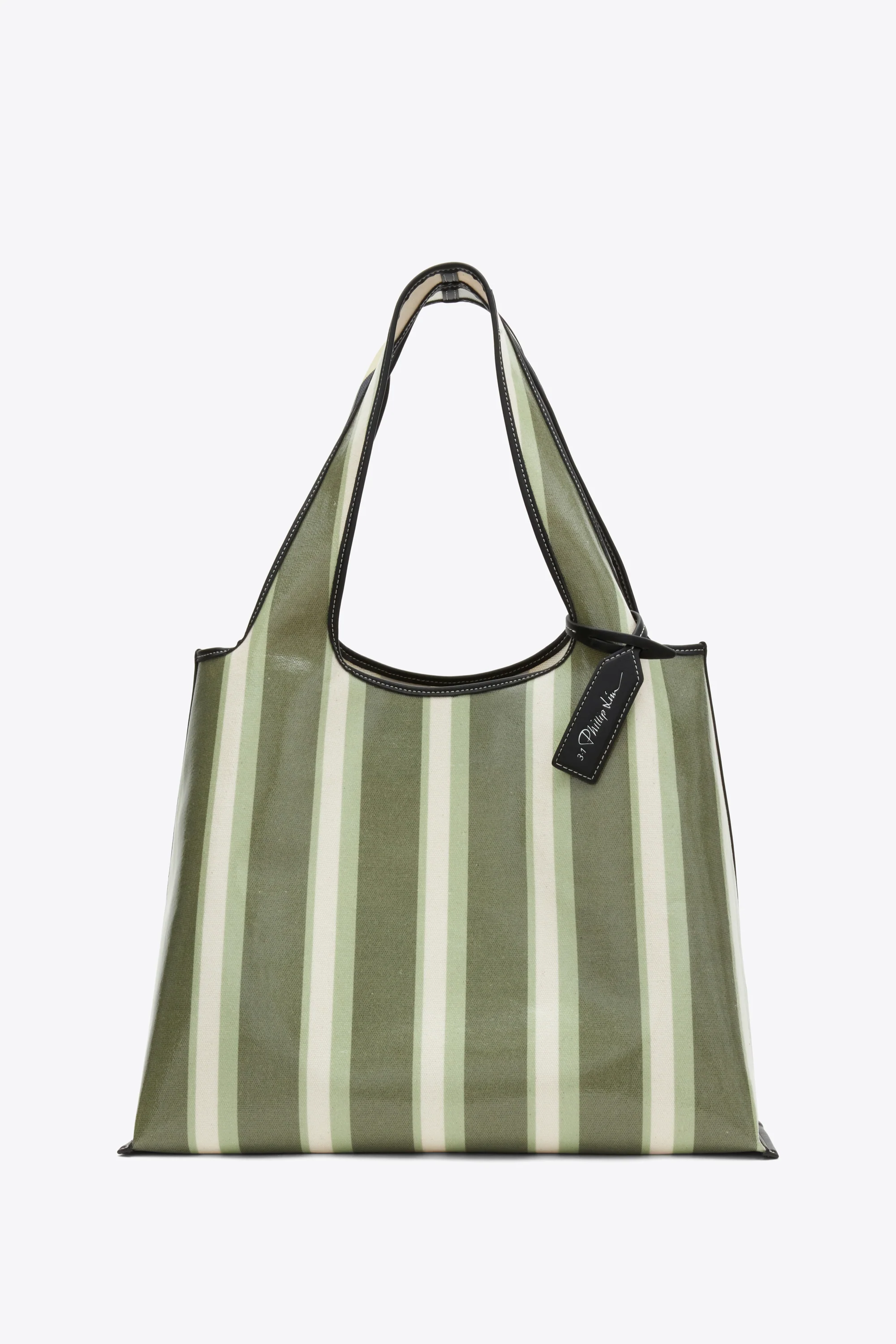 Dual Stripe Market Tote - Image 2