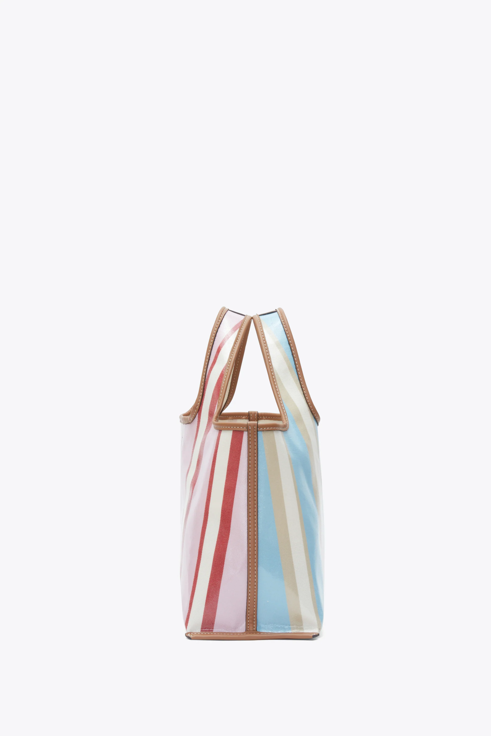 Dual Stripe Mini Market Tote - Image 3
