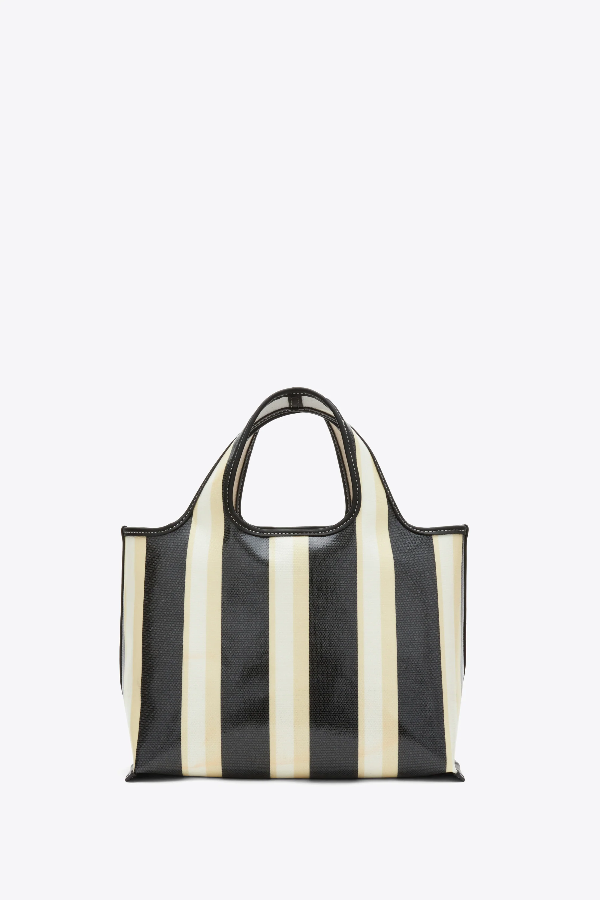Dual Stripe Mini Market Tote - Image 3
