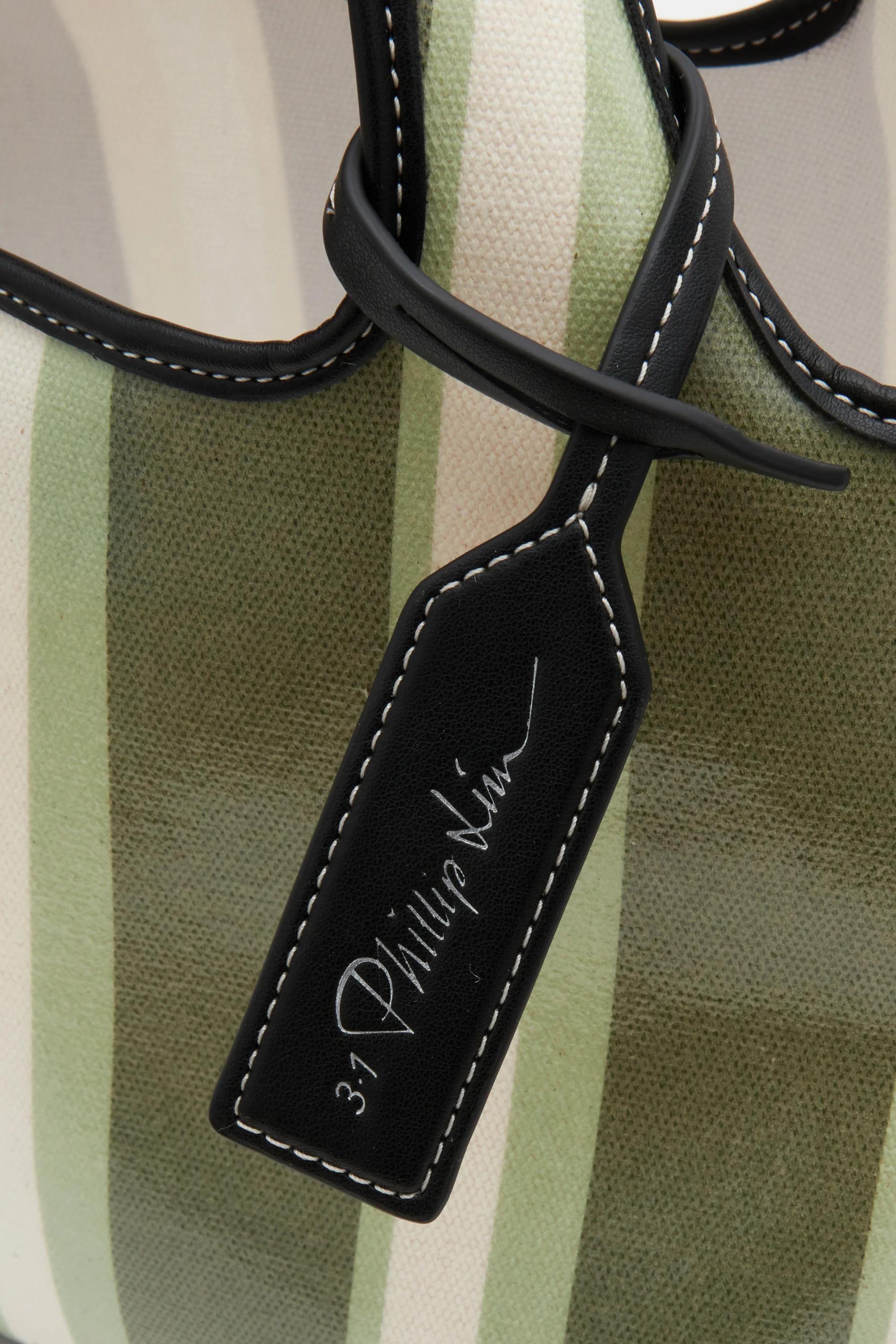 Dual Stripe Mini Market Tote - Image 4