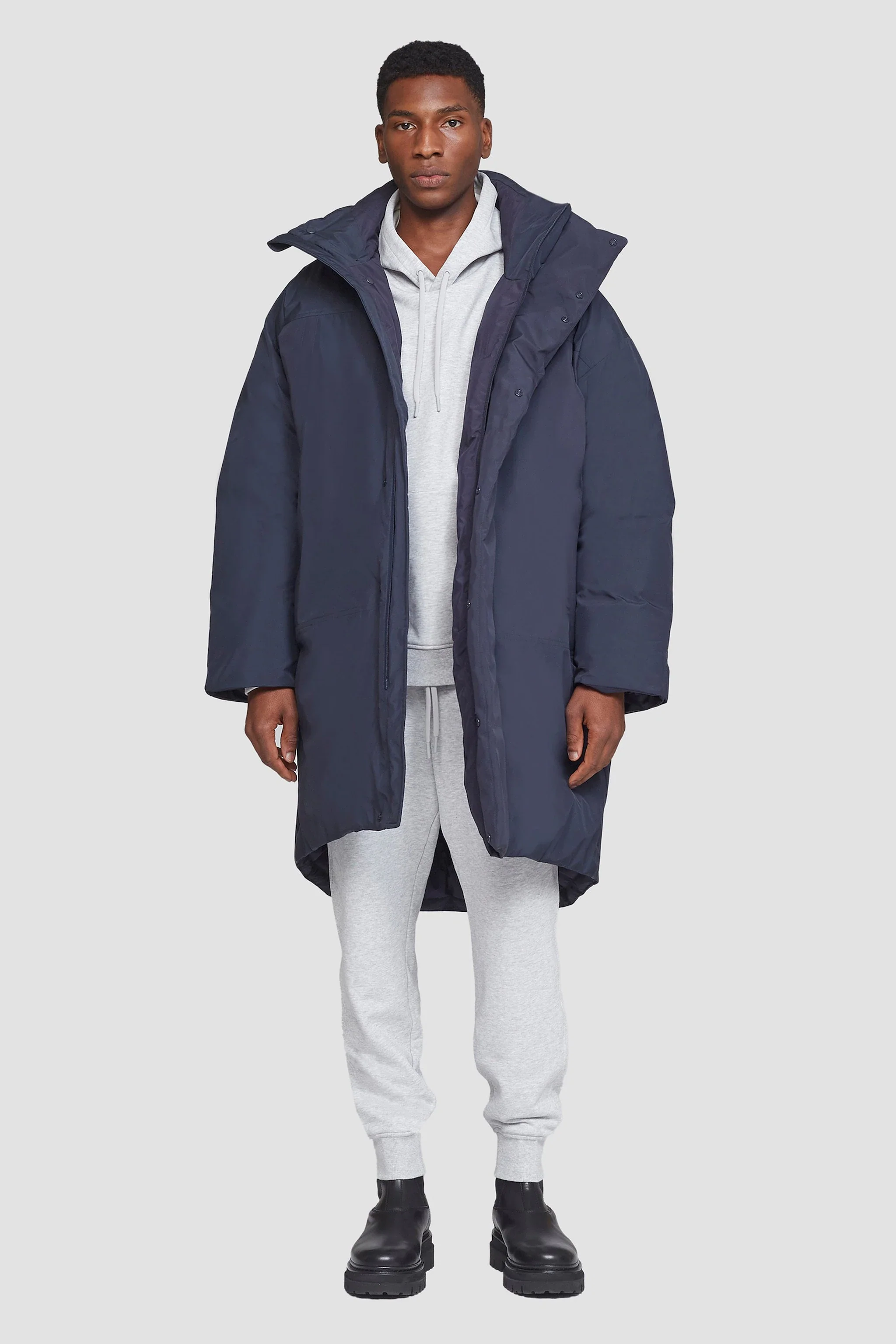 Unisex Duvet Oversized Parka - Image 11