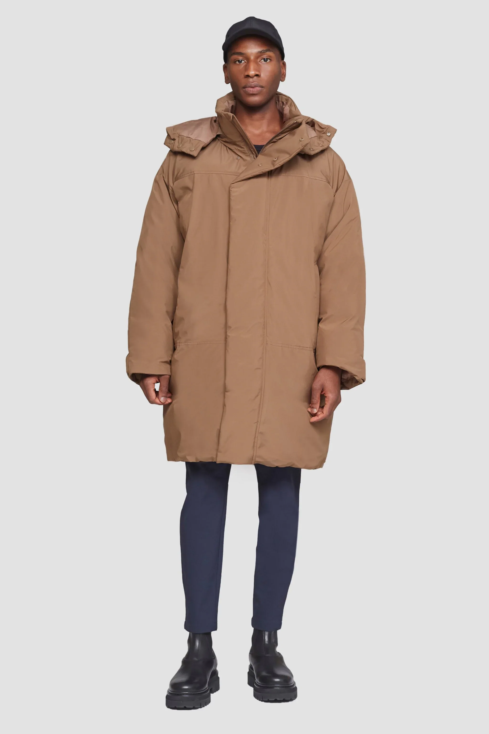 Unisex Duvet Oversized Parka - Image 7