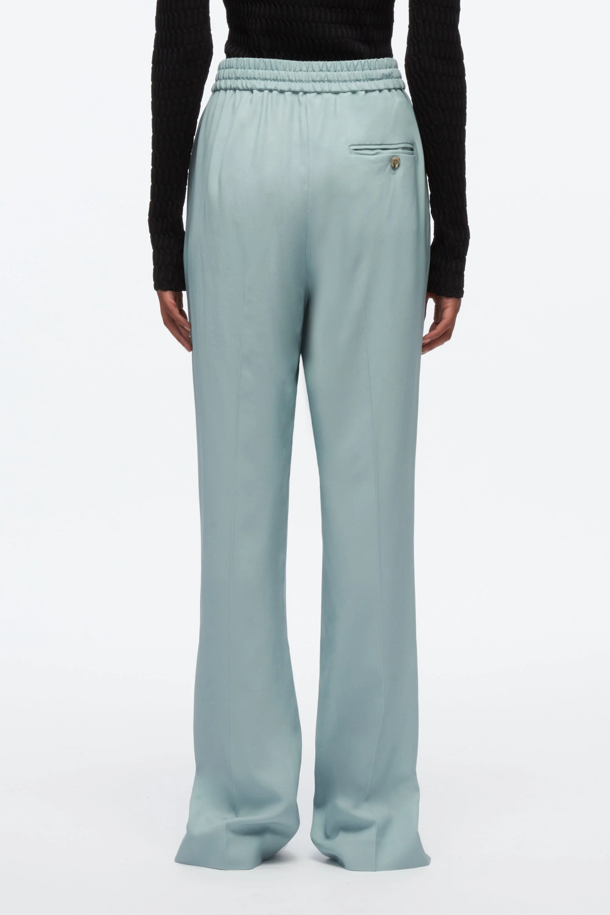Elasticated Pants With Side Vent - Image 4