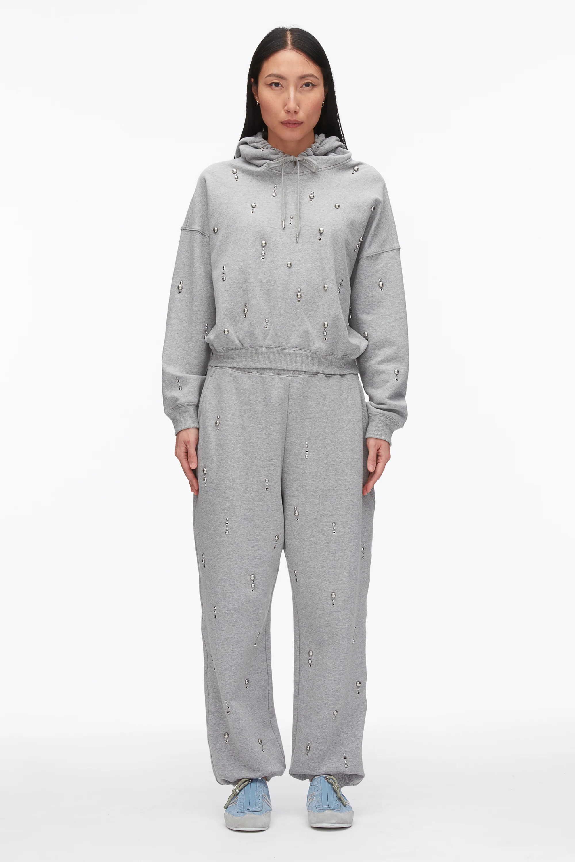 Dome Embellishment Sweatpants - Image 2