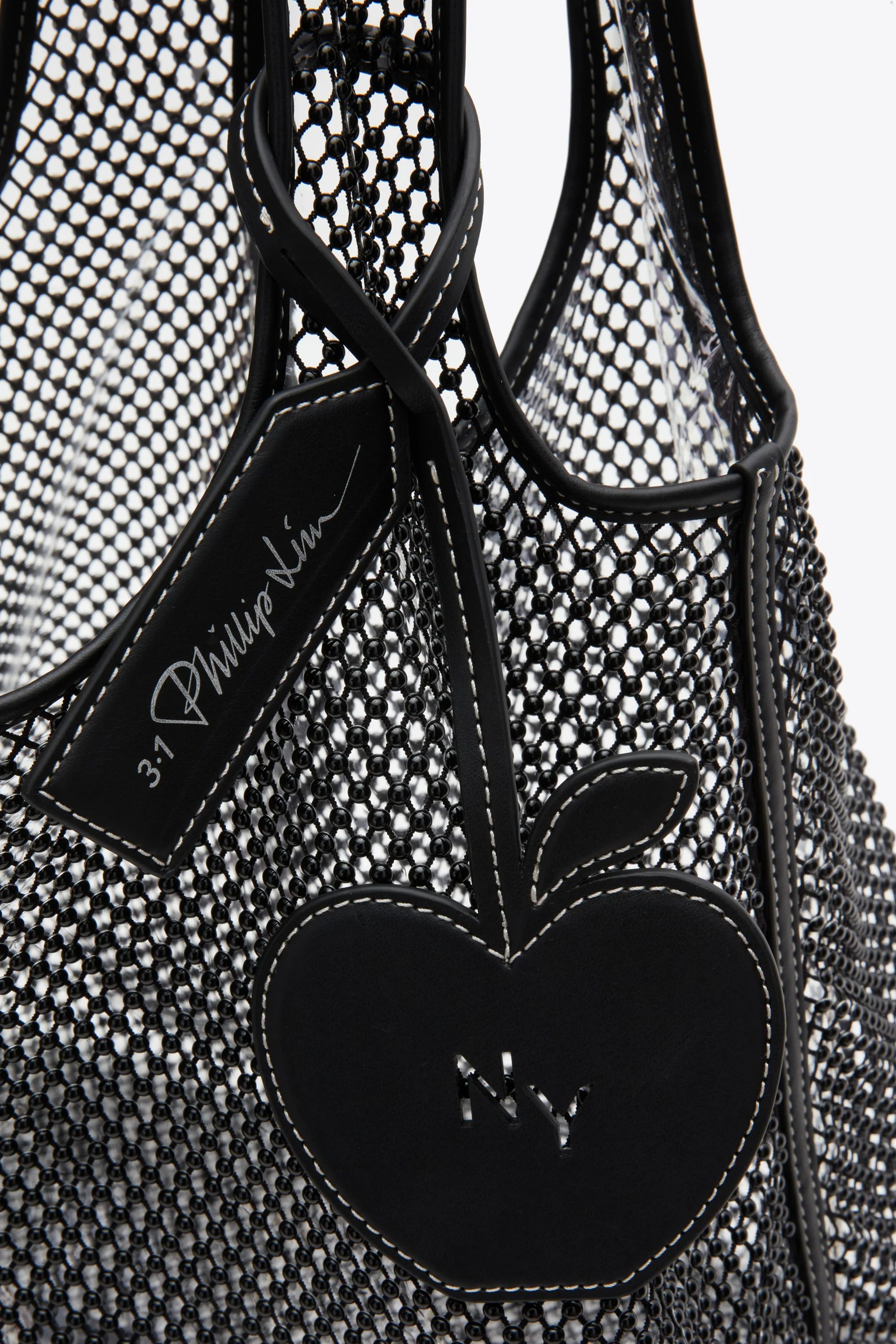 Embellished Mesh Market Tote - Image 4