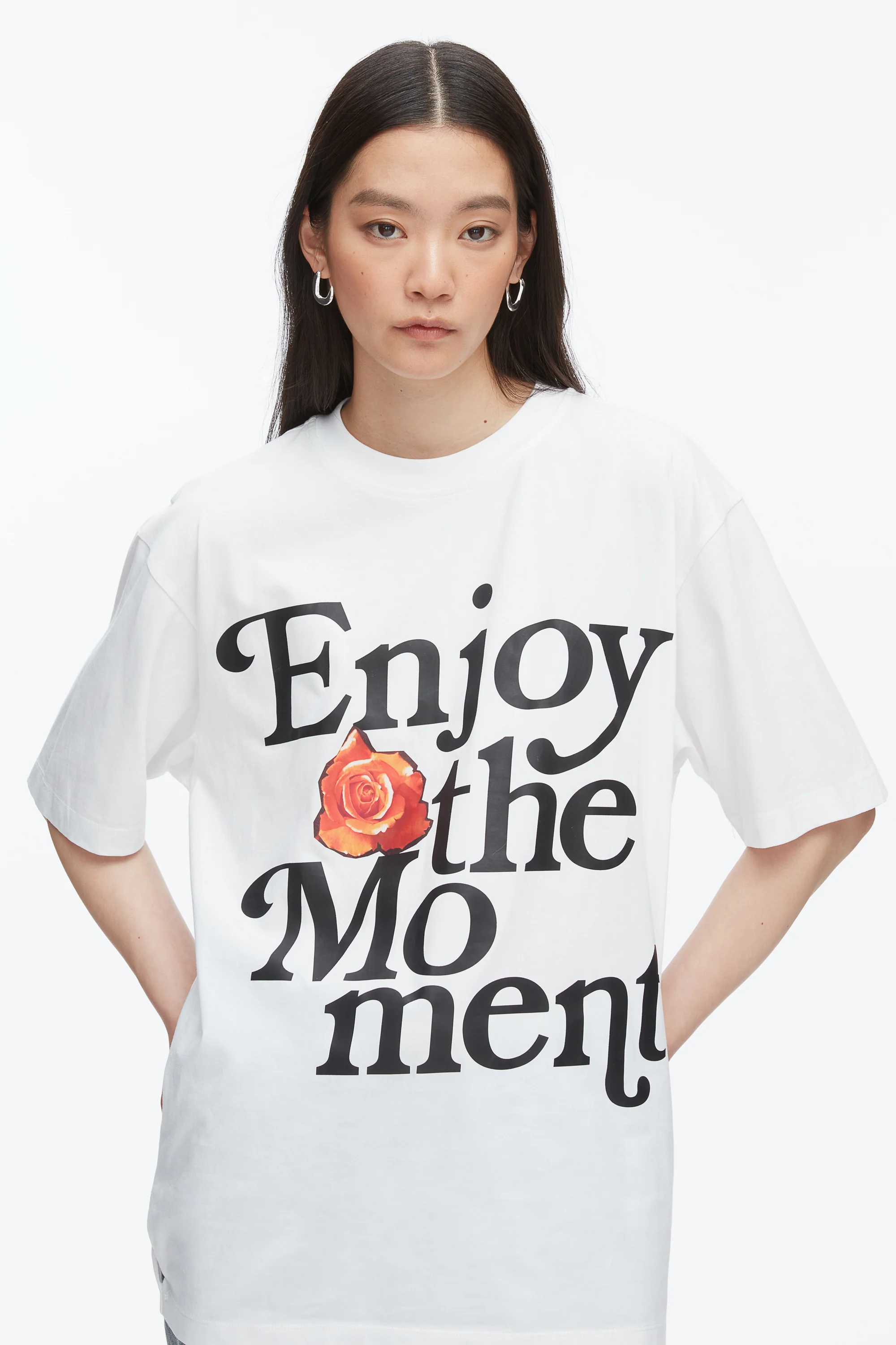 Enjoy The Moment Oversized Tee - Image 6