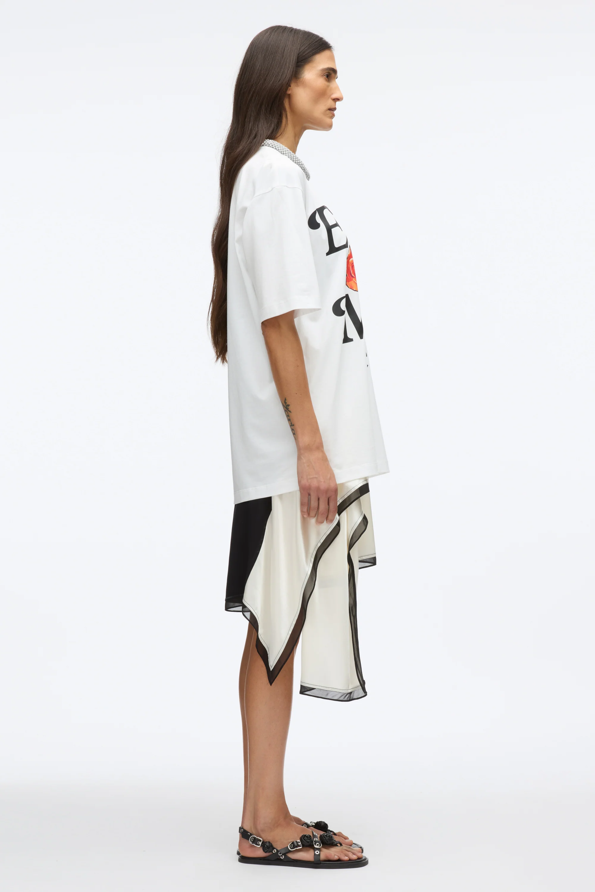 Enjoy The Moment Embellished Tee - Image 3