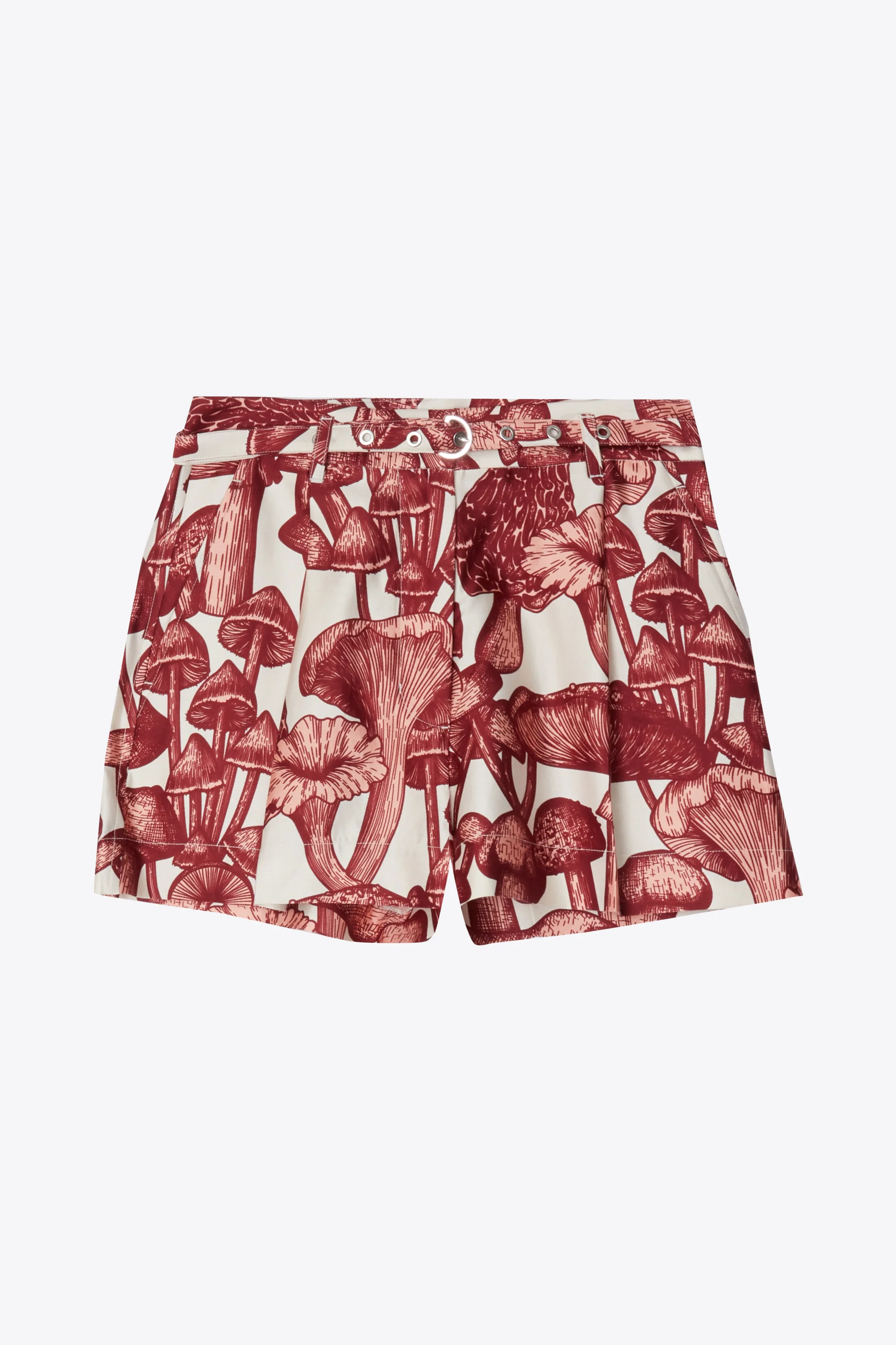 Ethereal Mushroom Single Pleat Short