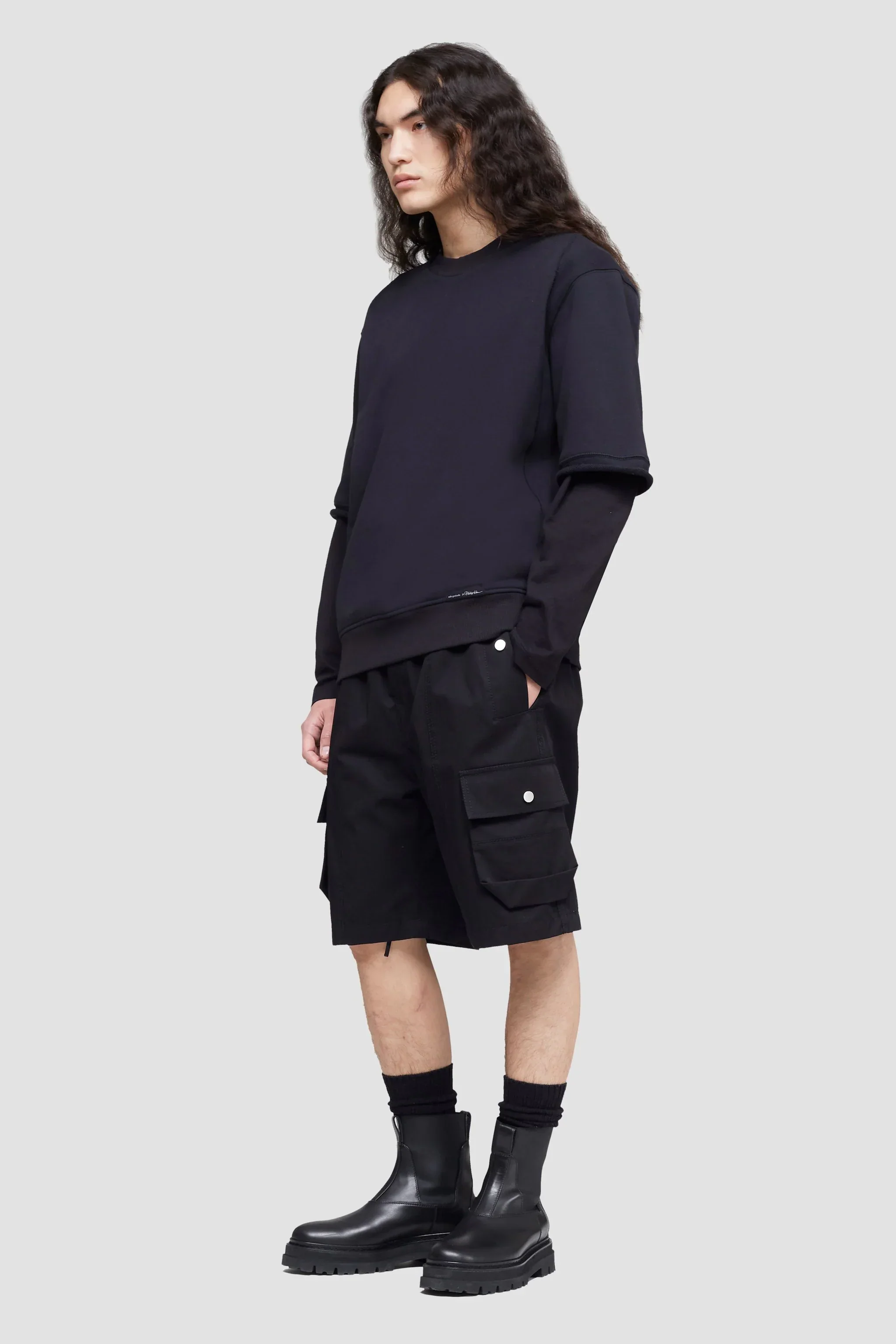 Logo Patch Detail Sweatshirt - Image 6