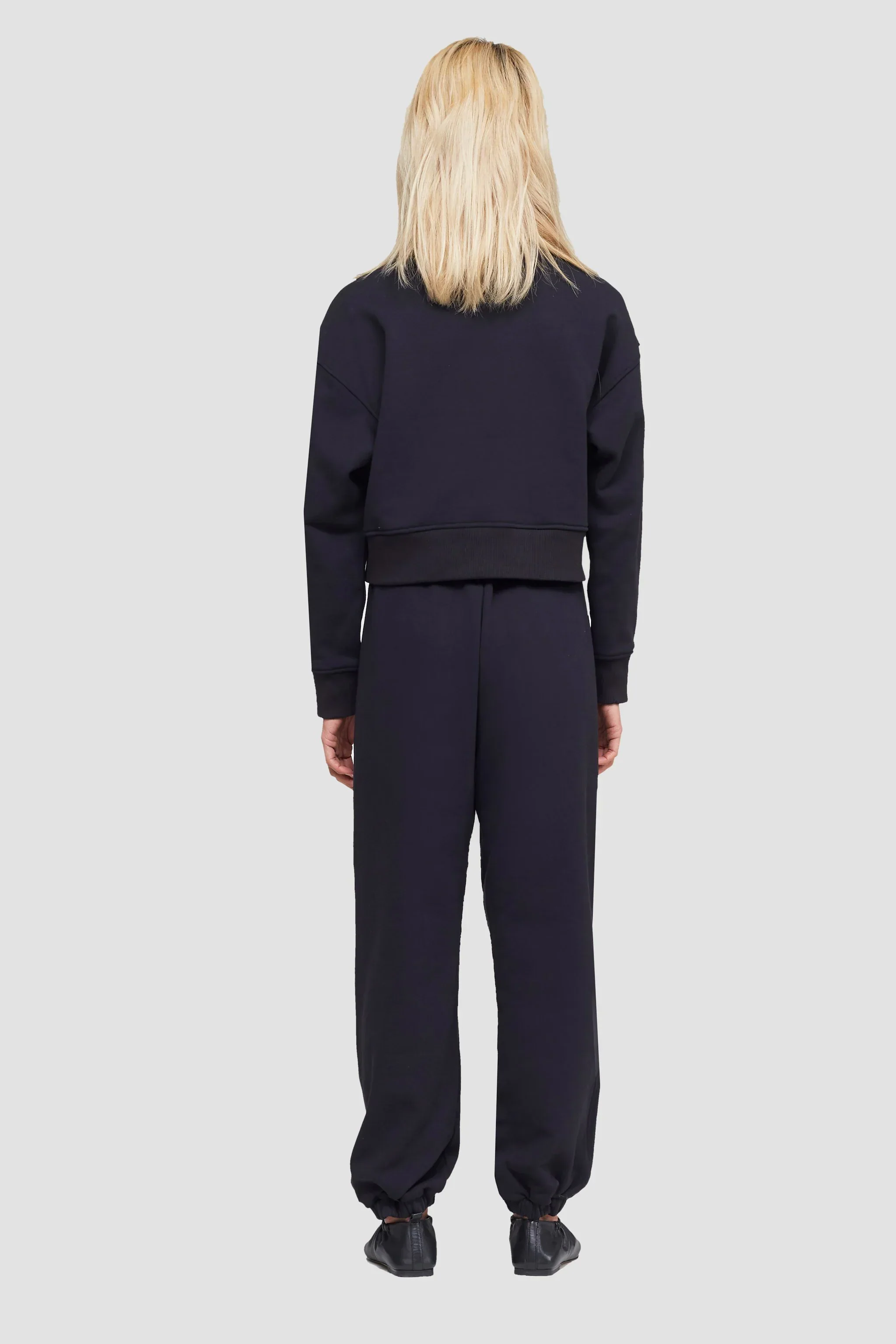 Everyday terry cropped sweatshirt - Image 3