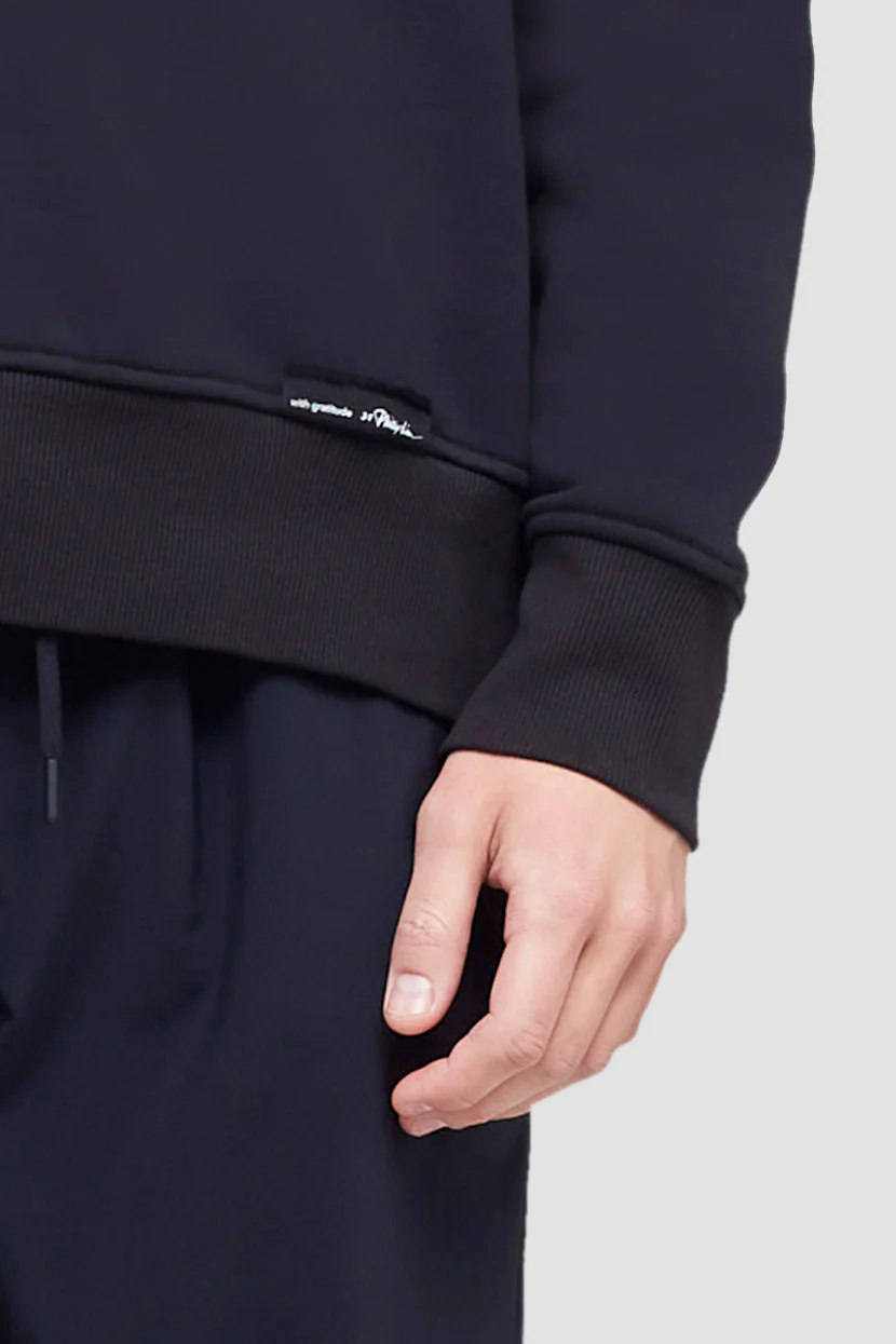 Logo Patch Detail Sweatshirt