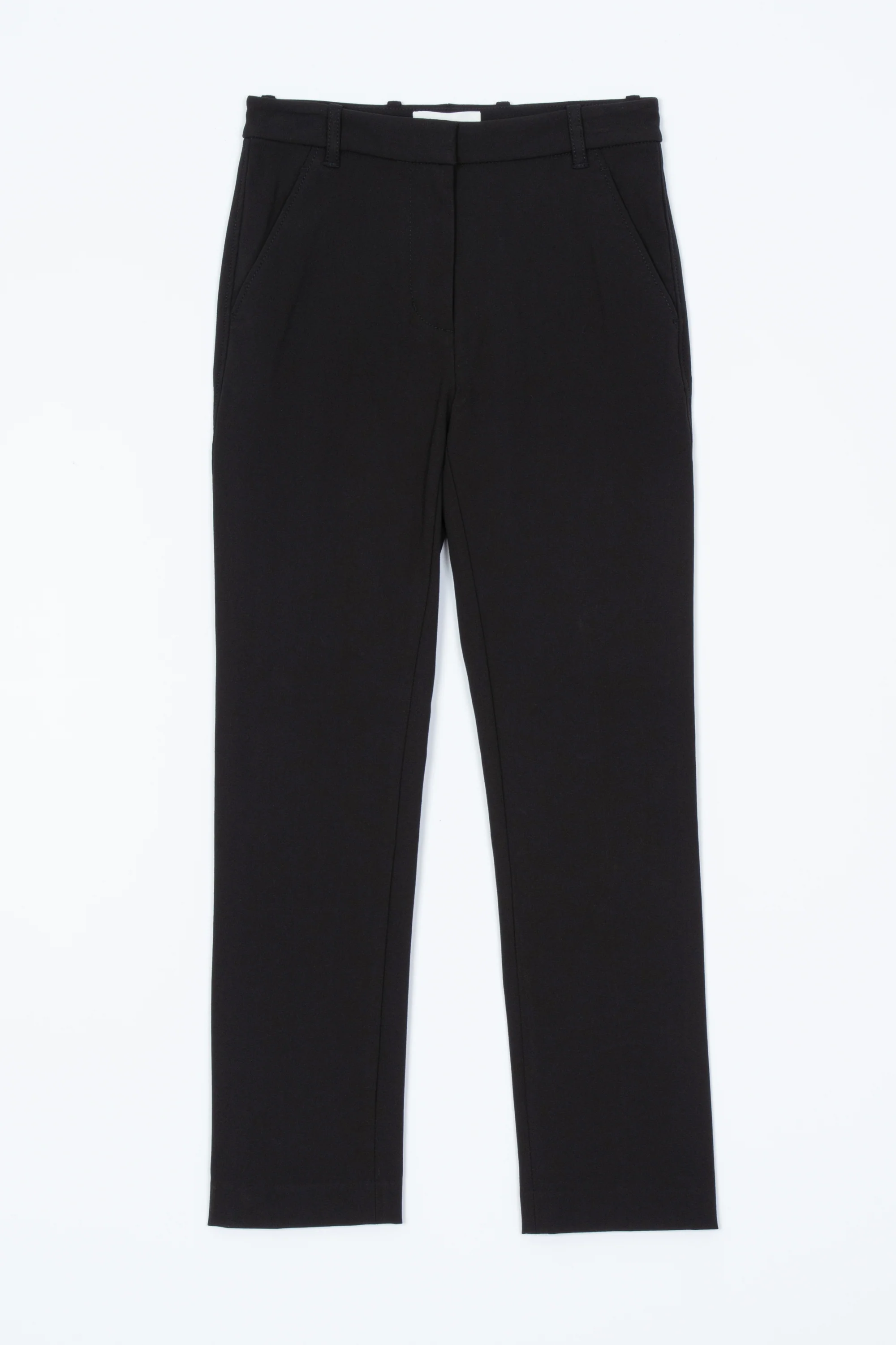 Cropped Straight Leg Trouser