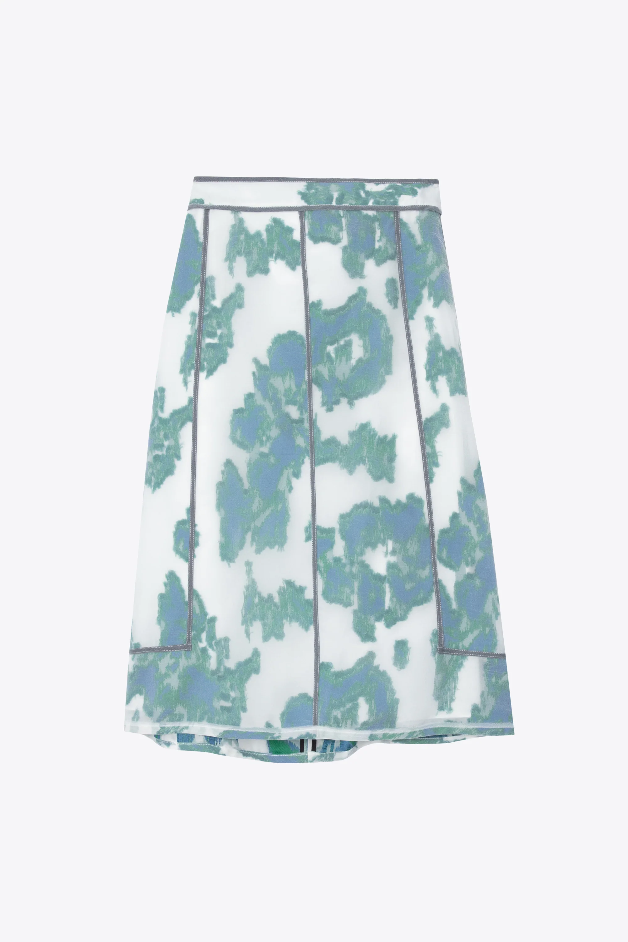Fil Coupé Abstract Daisy Skirt