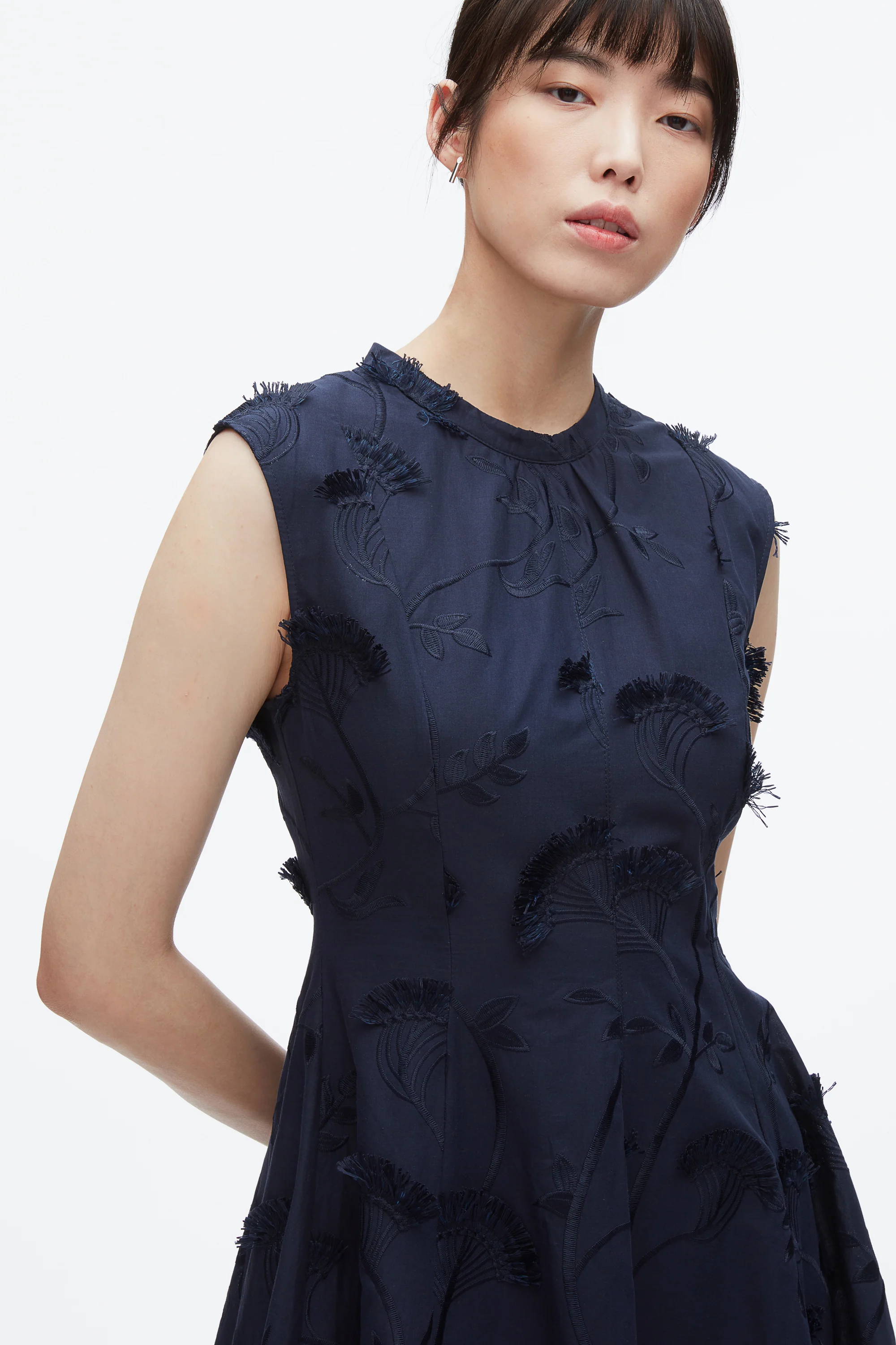 Fil Coupé Midi Dress - Image 11