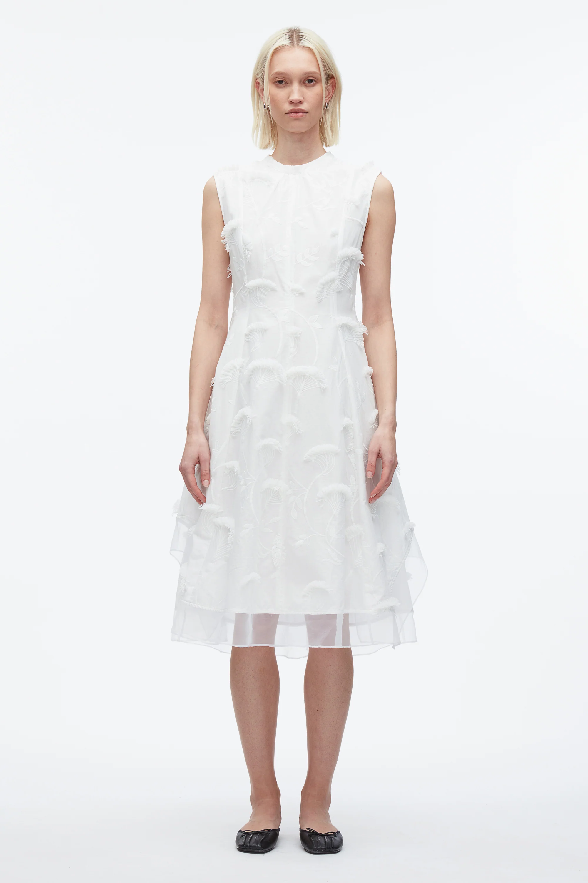 Fil Coupé Midi Dress - Image 3