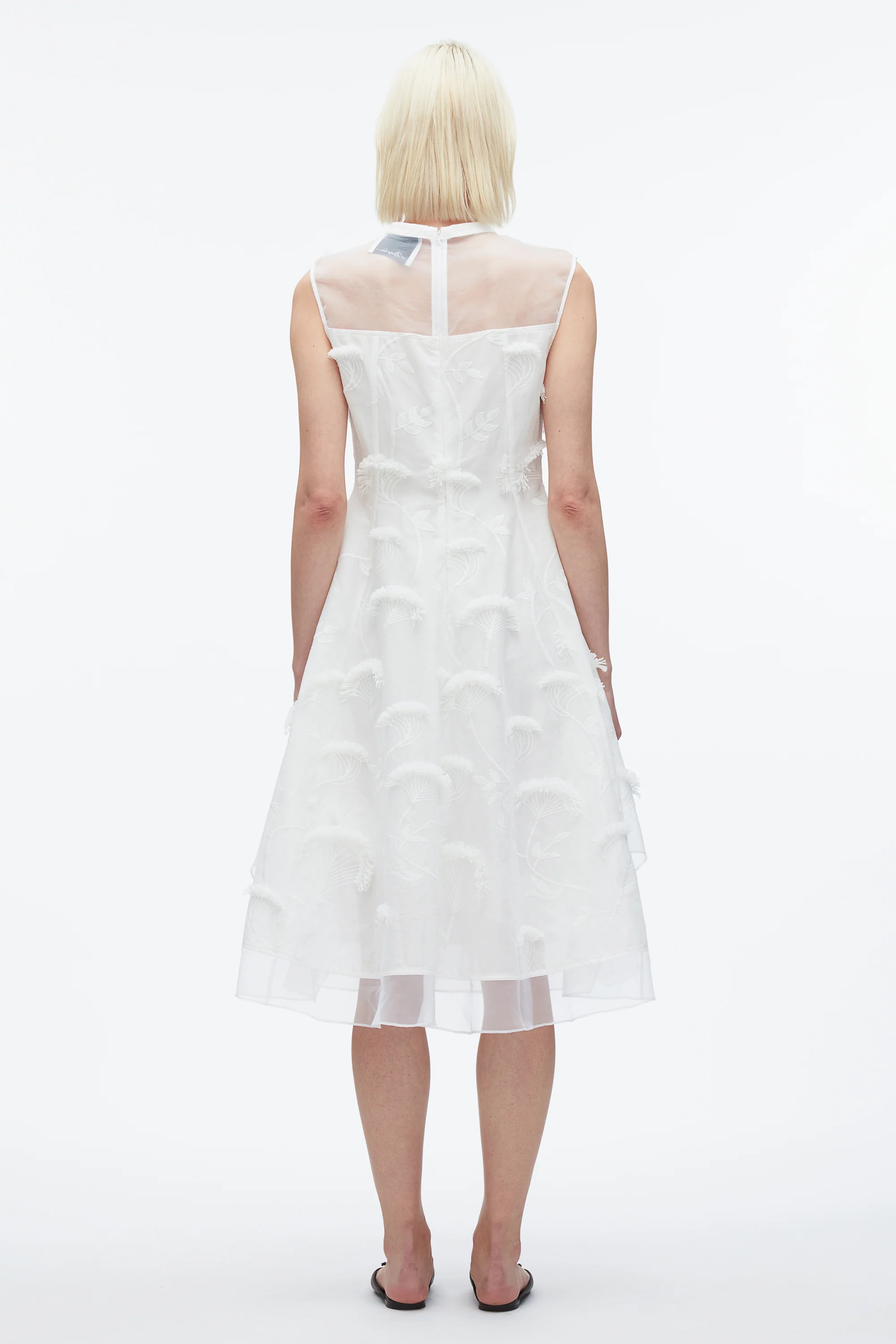 Fil Coupé Midi Dress - Image 5