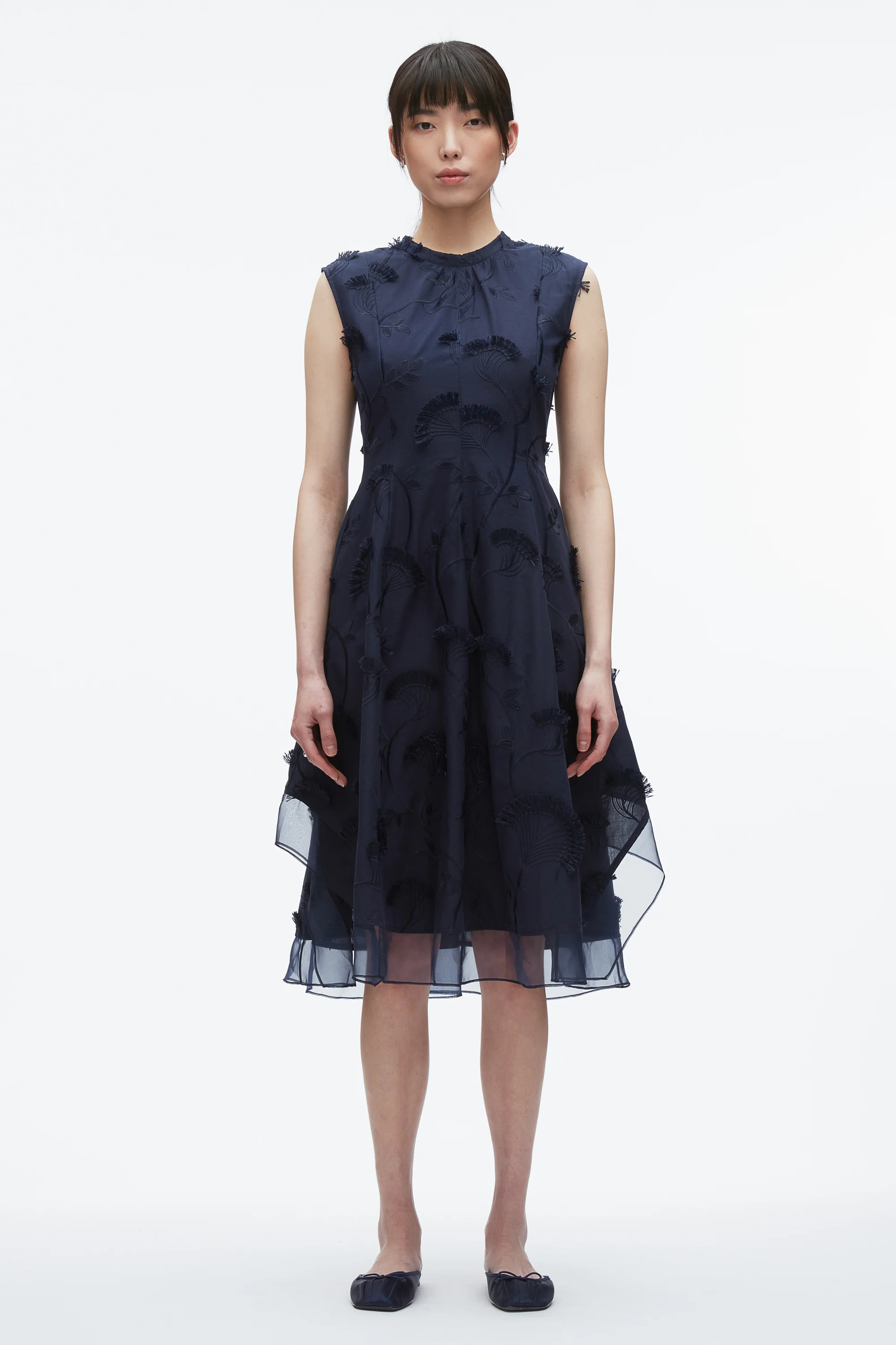 Fil Coupé Midi Dress - Image 8