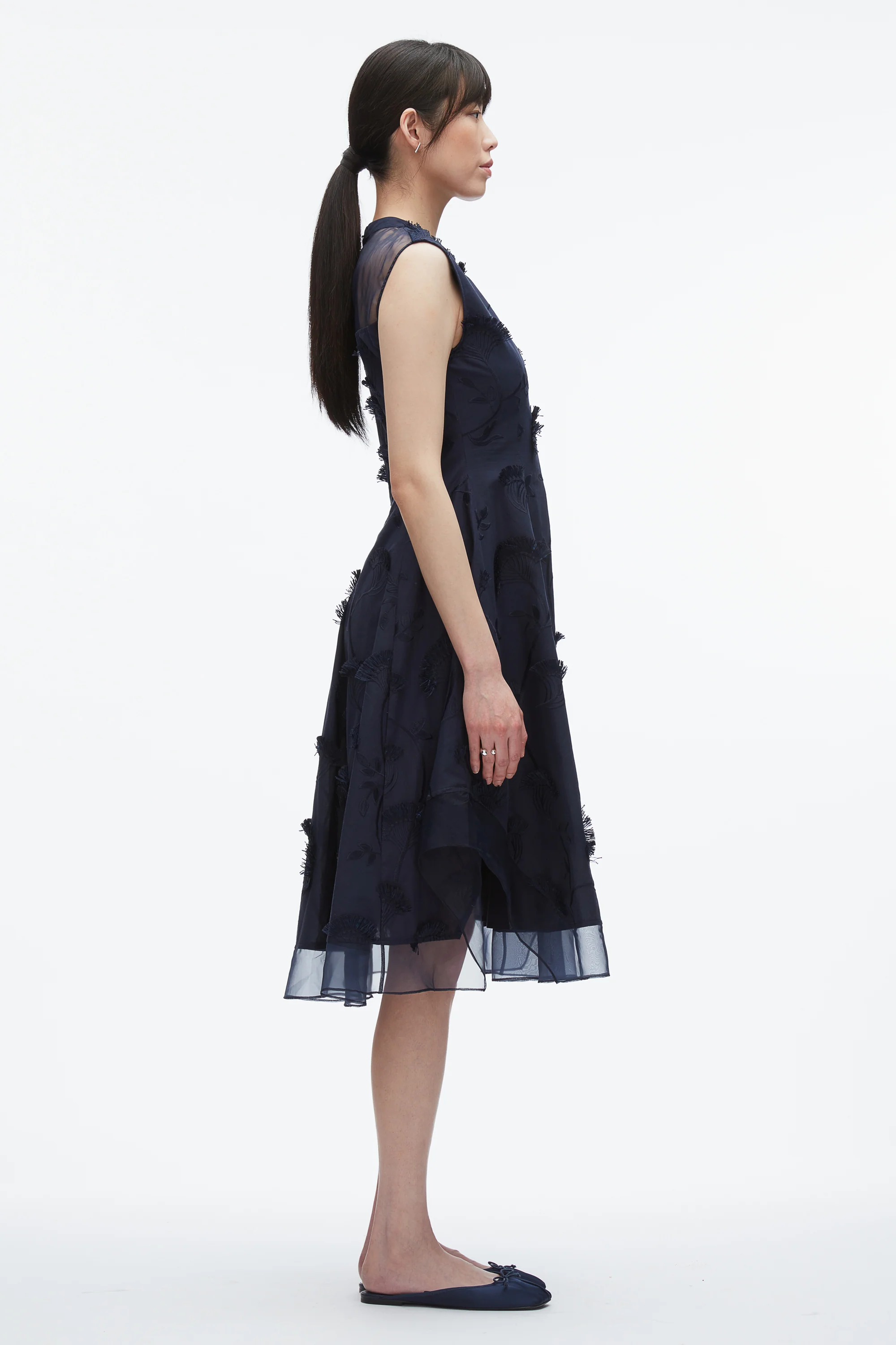 Fil Coupé Midi Dress - Image 9