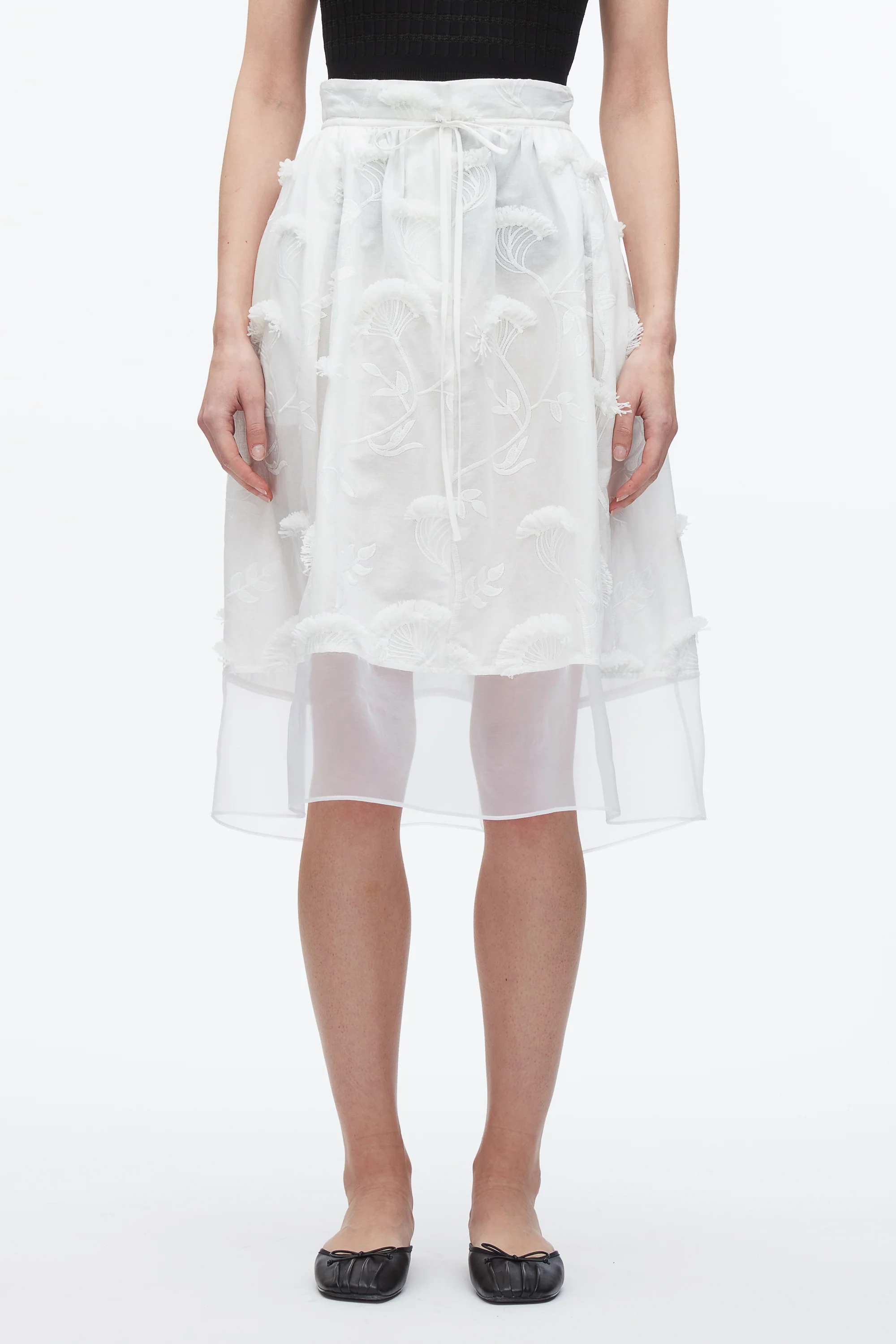 Fil Coupé Midi Skirt - Image 3