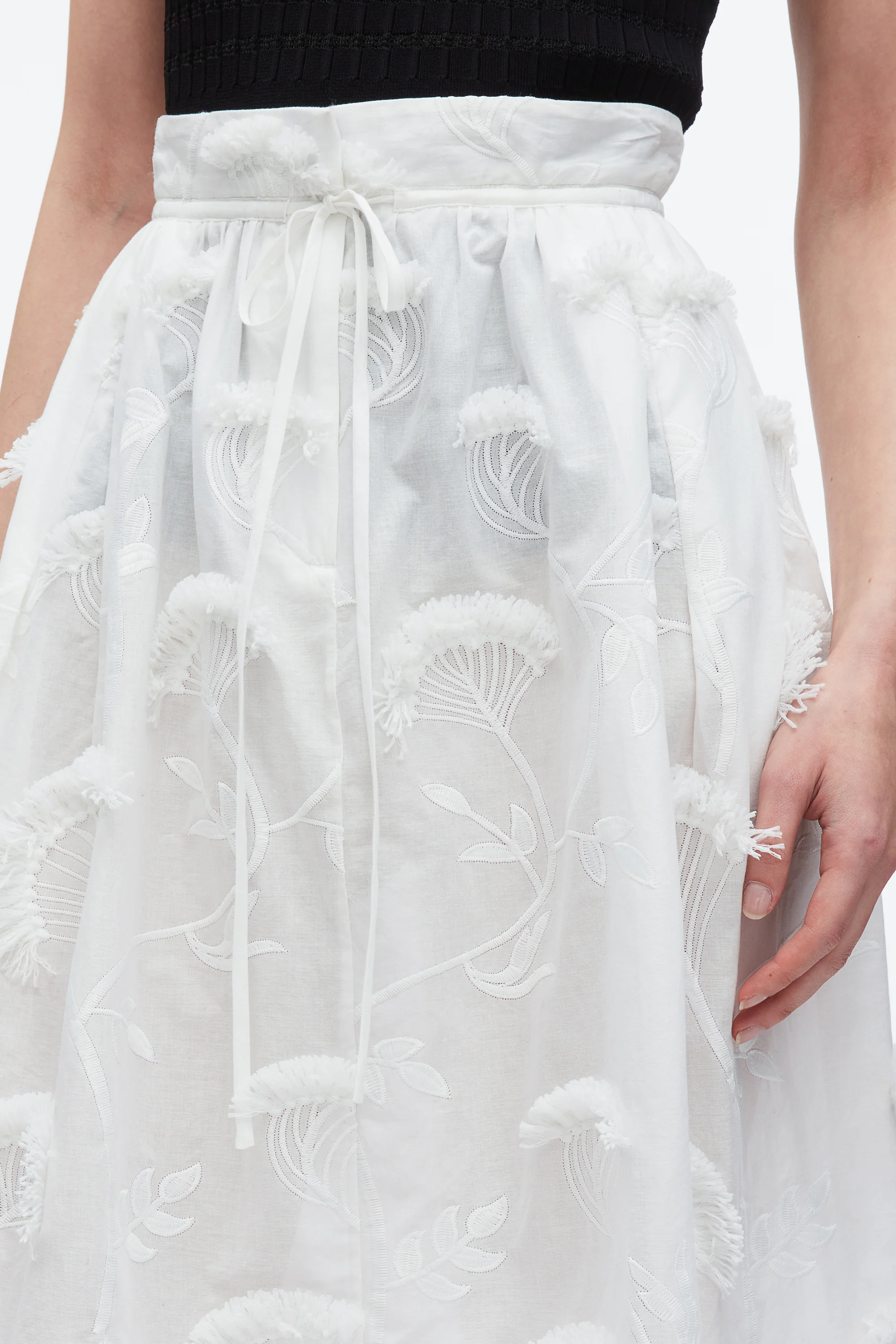 Fil Coupé Midi Skirt - Image 6