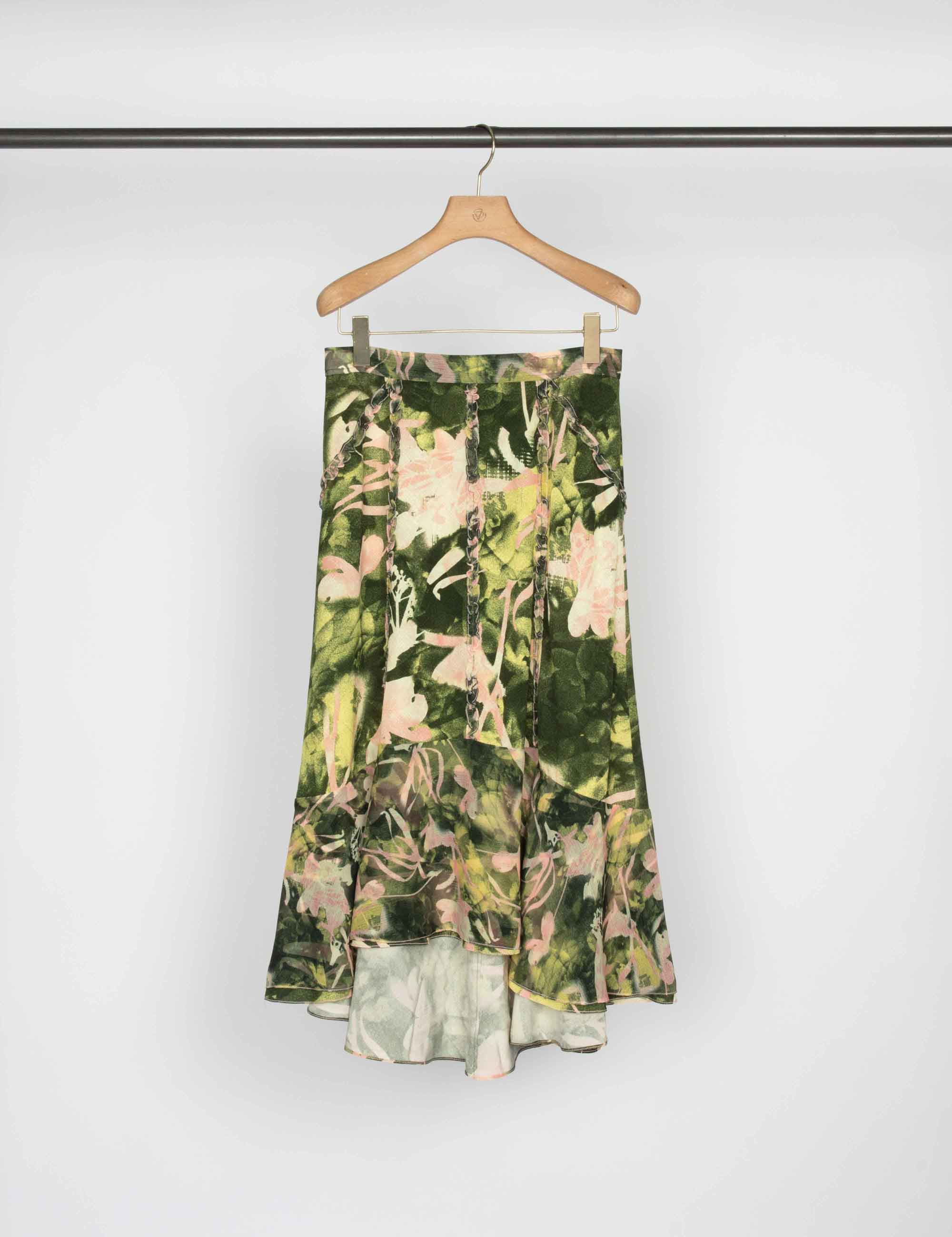 Floating Iris Ruffle Skirt - Image 2