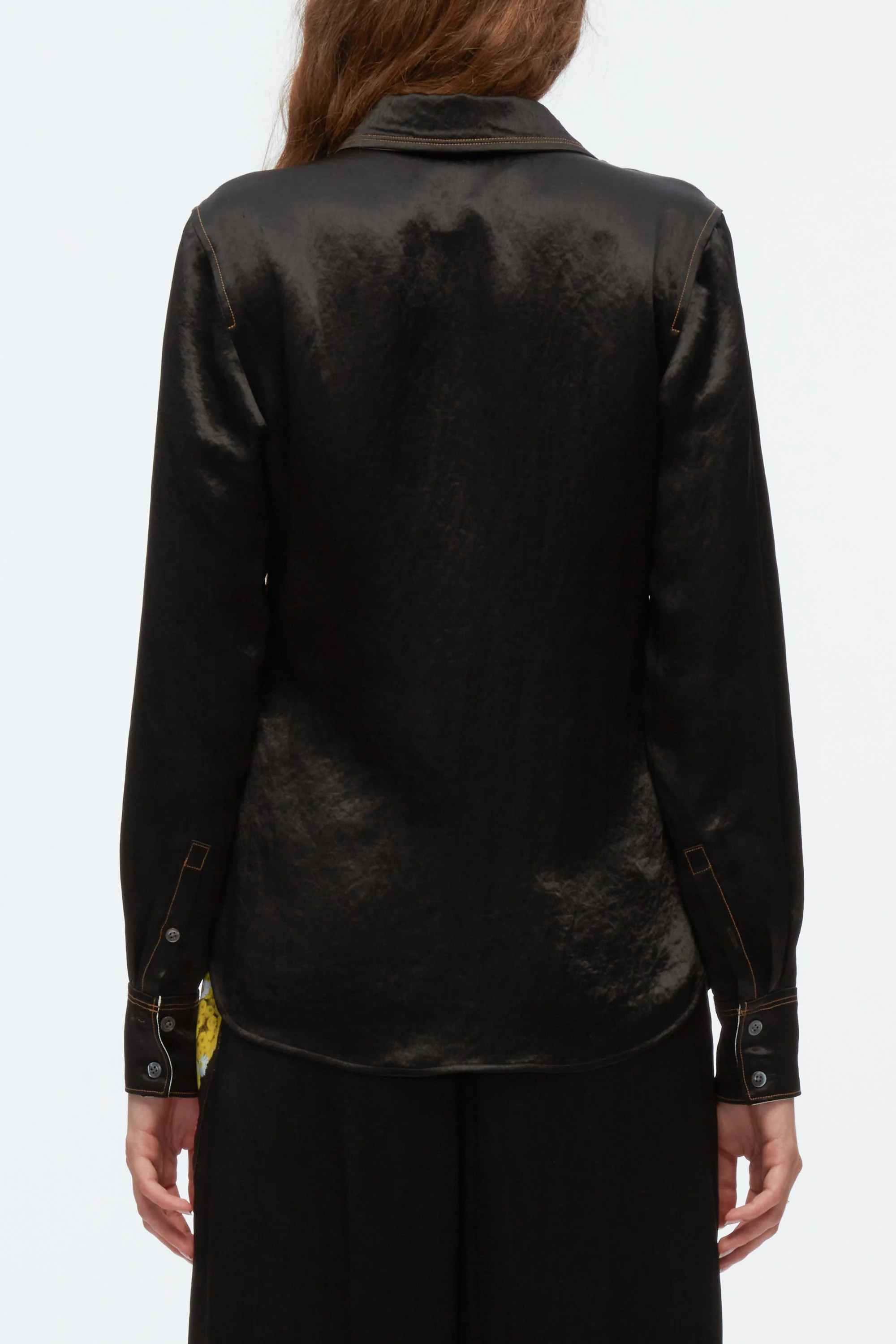 Floral Bouquet Appliqué Shirt - Image 4