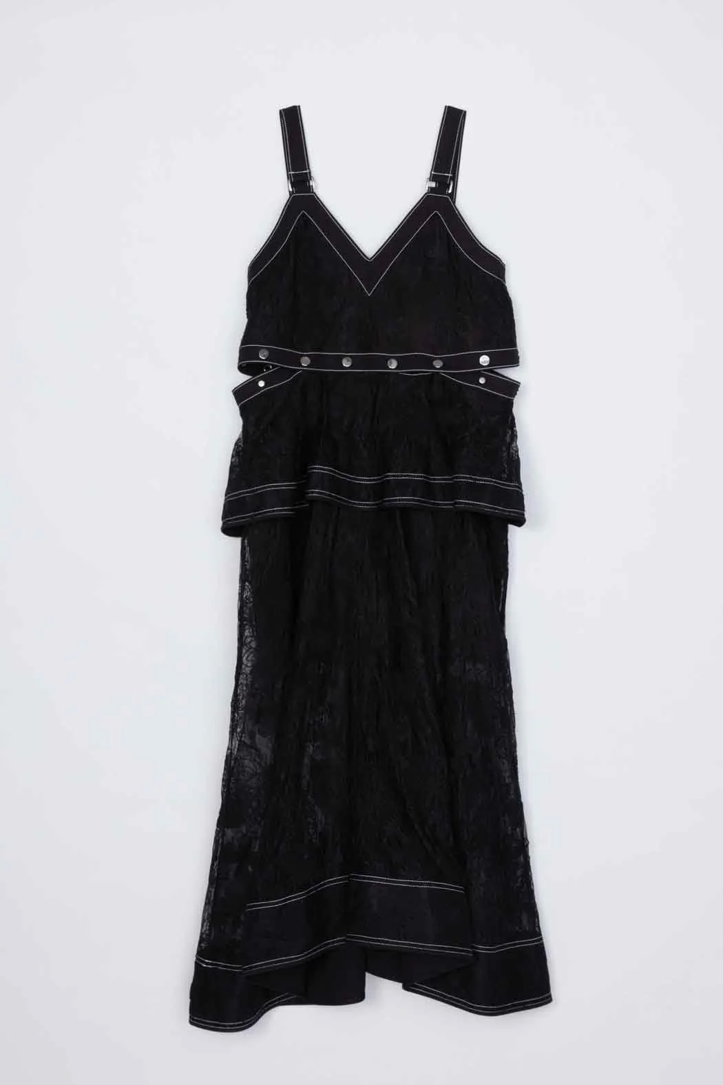 Floral Lace Midi Dress - Image 7