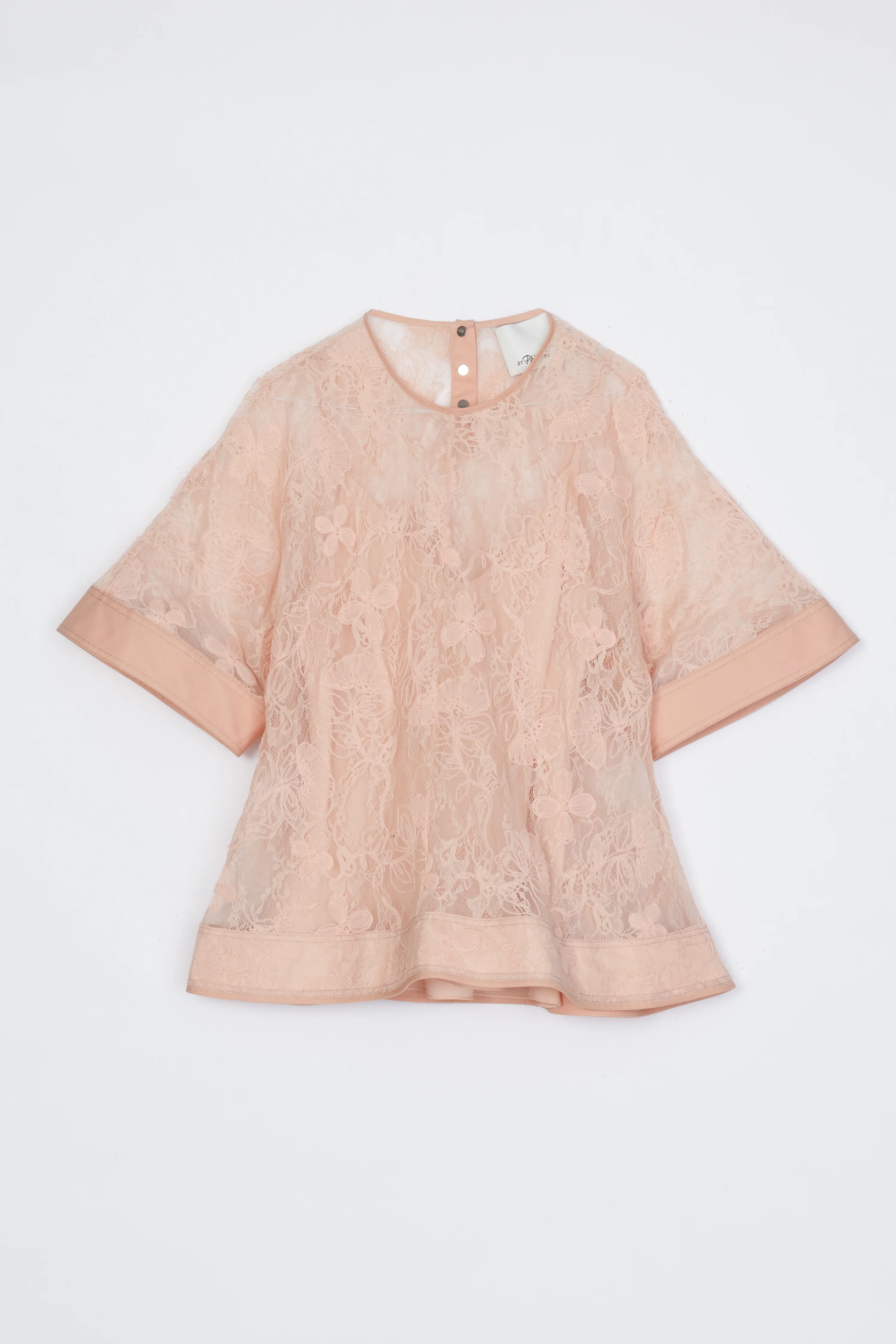Dimensional Lace Flounce Top - Image 8