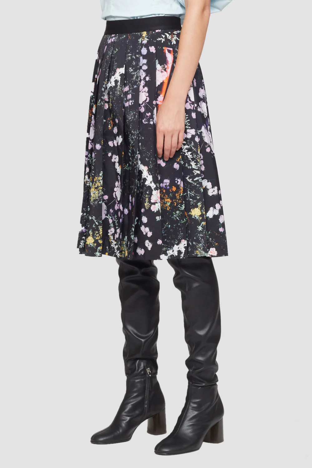 Floral Pleated Skirt - Image 3