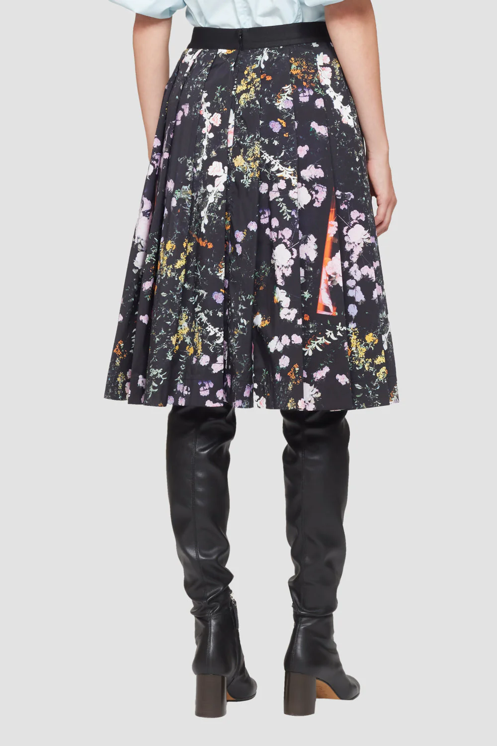 Floral Pleated Skirt - Image 4